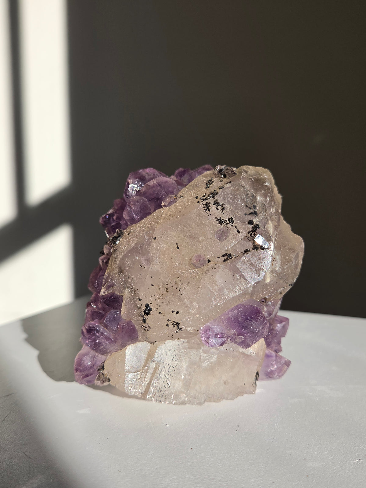 Amethyst x Calcite 002