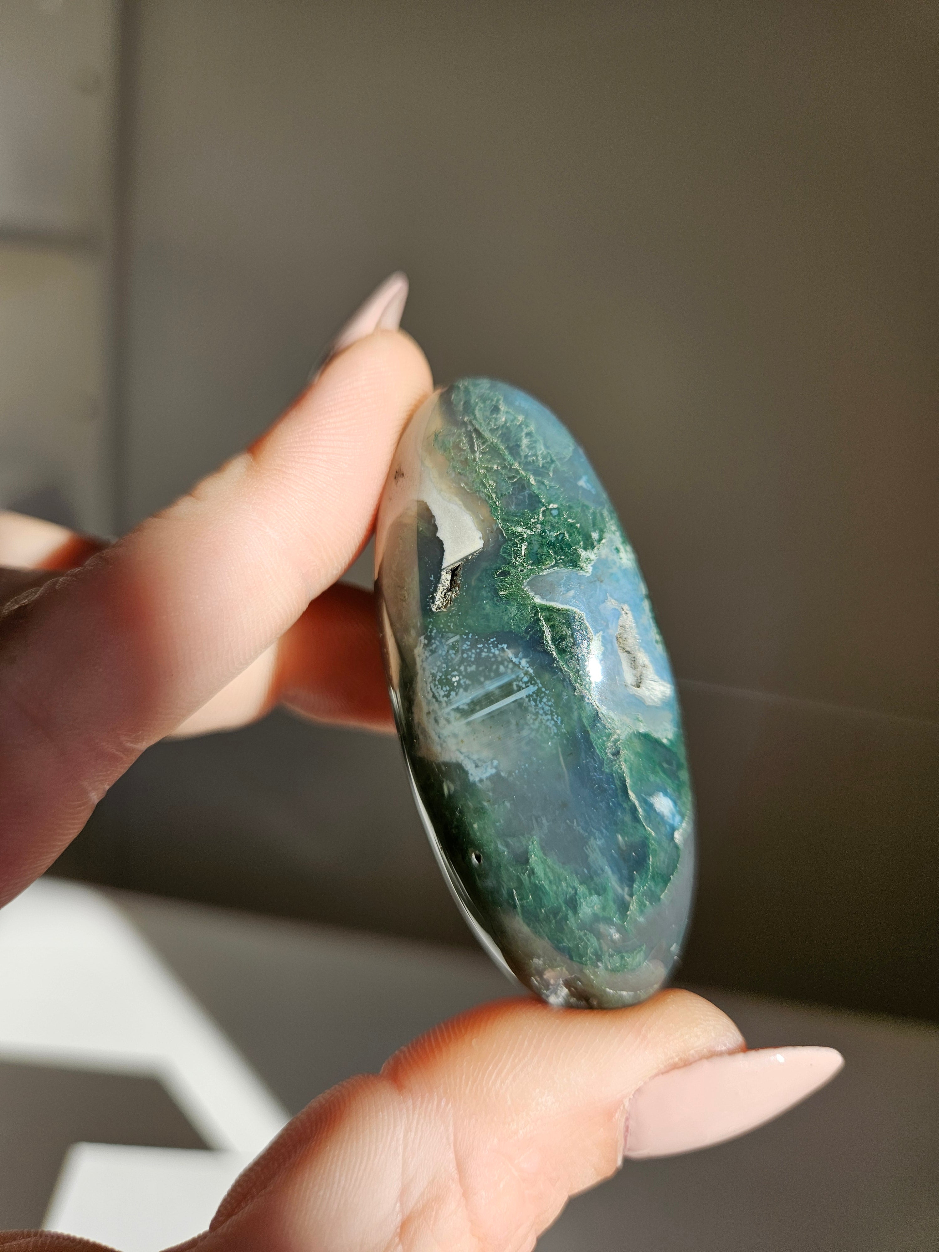 Moss Agate Shiva 011