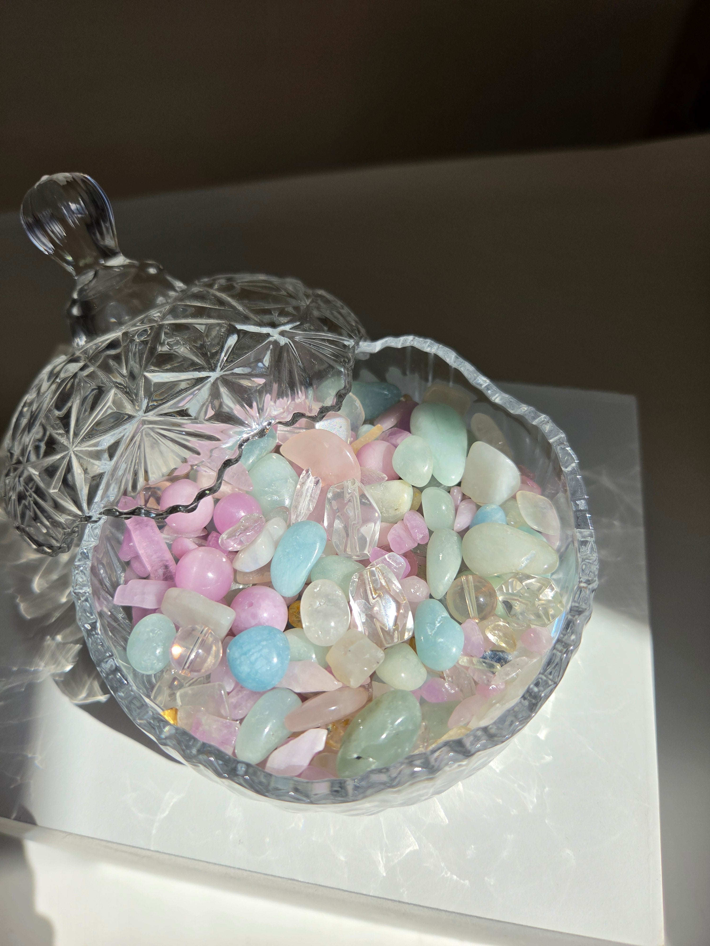 Confetti Filled Candy Dish