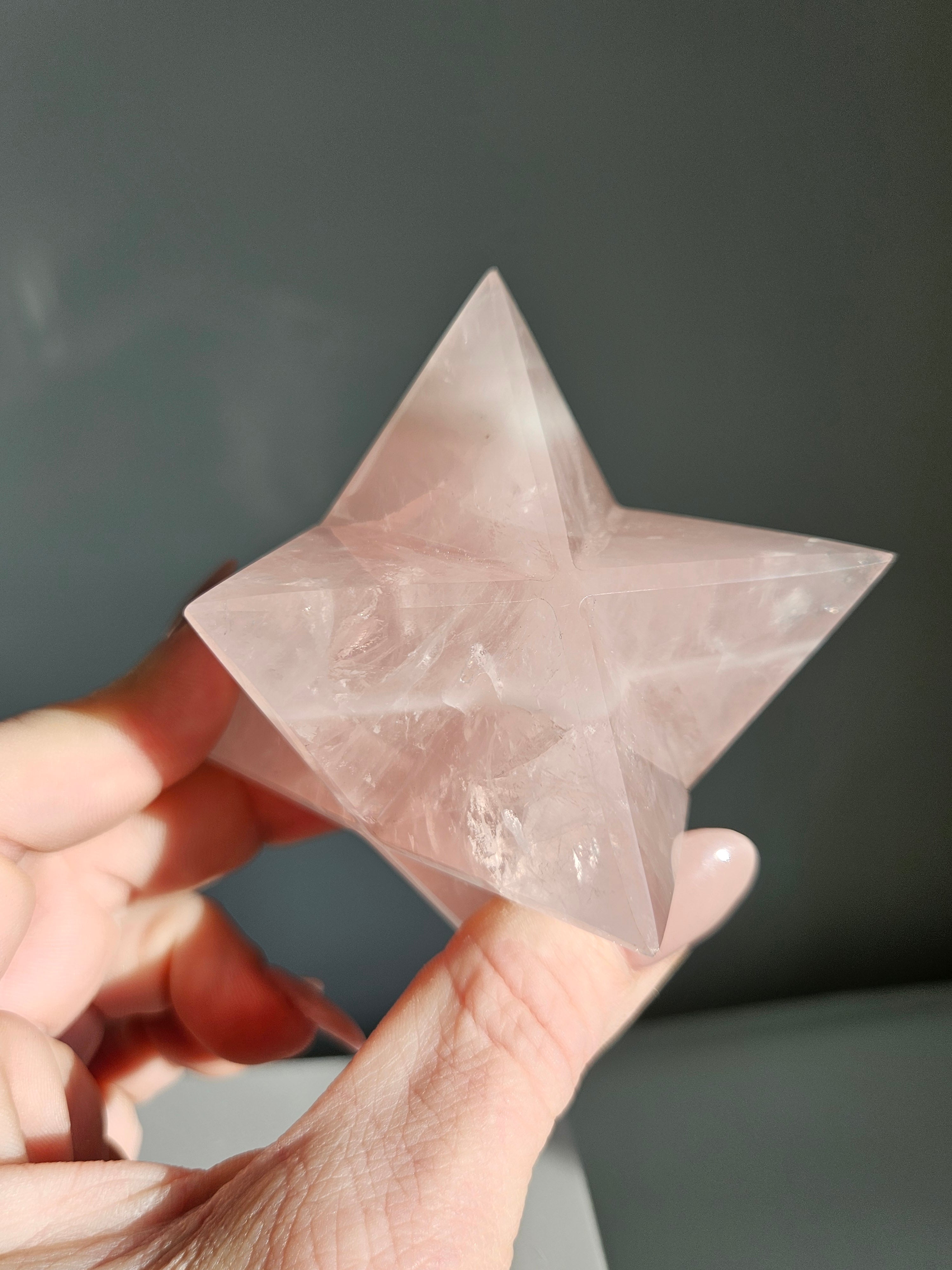 Rose Quartz Merkaba 001