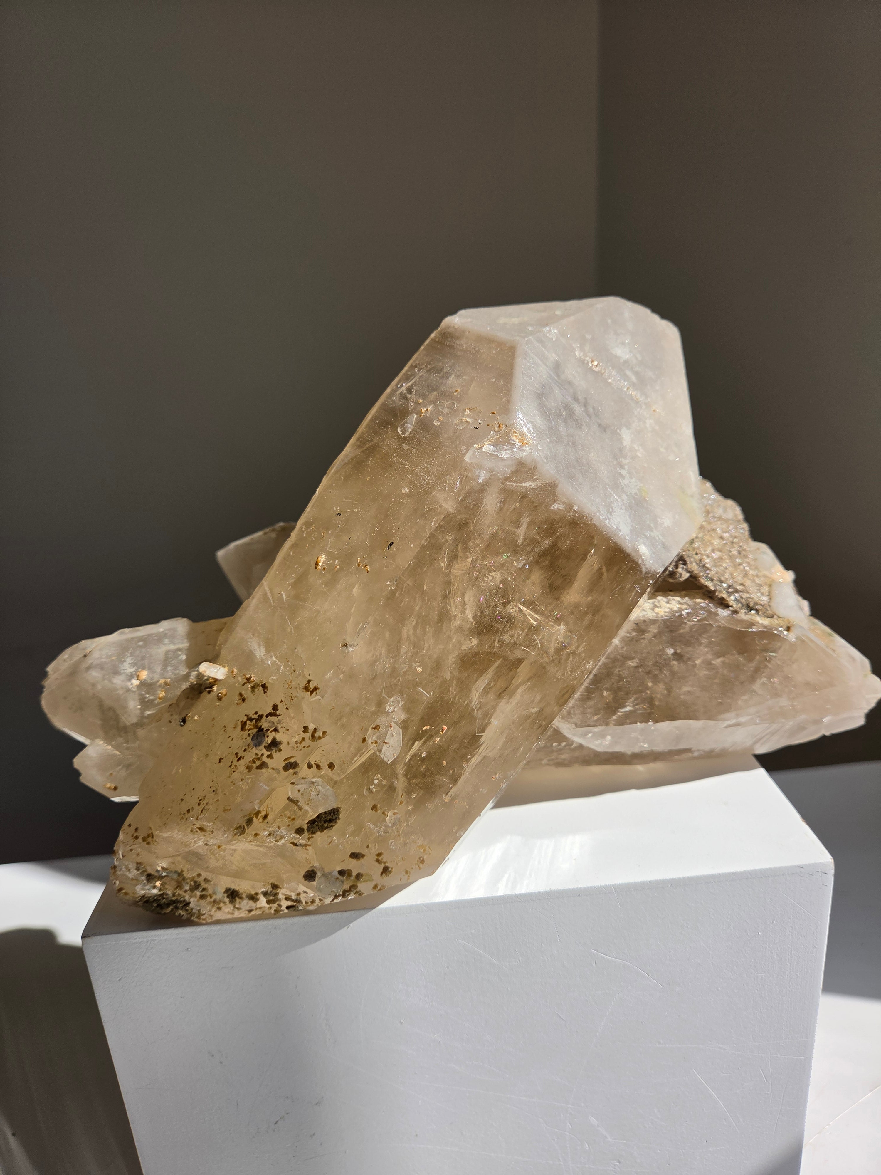 Chunky Capped Citrine Statement