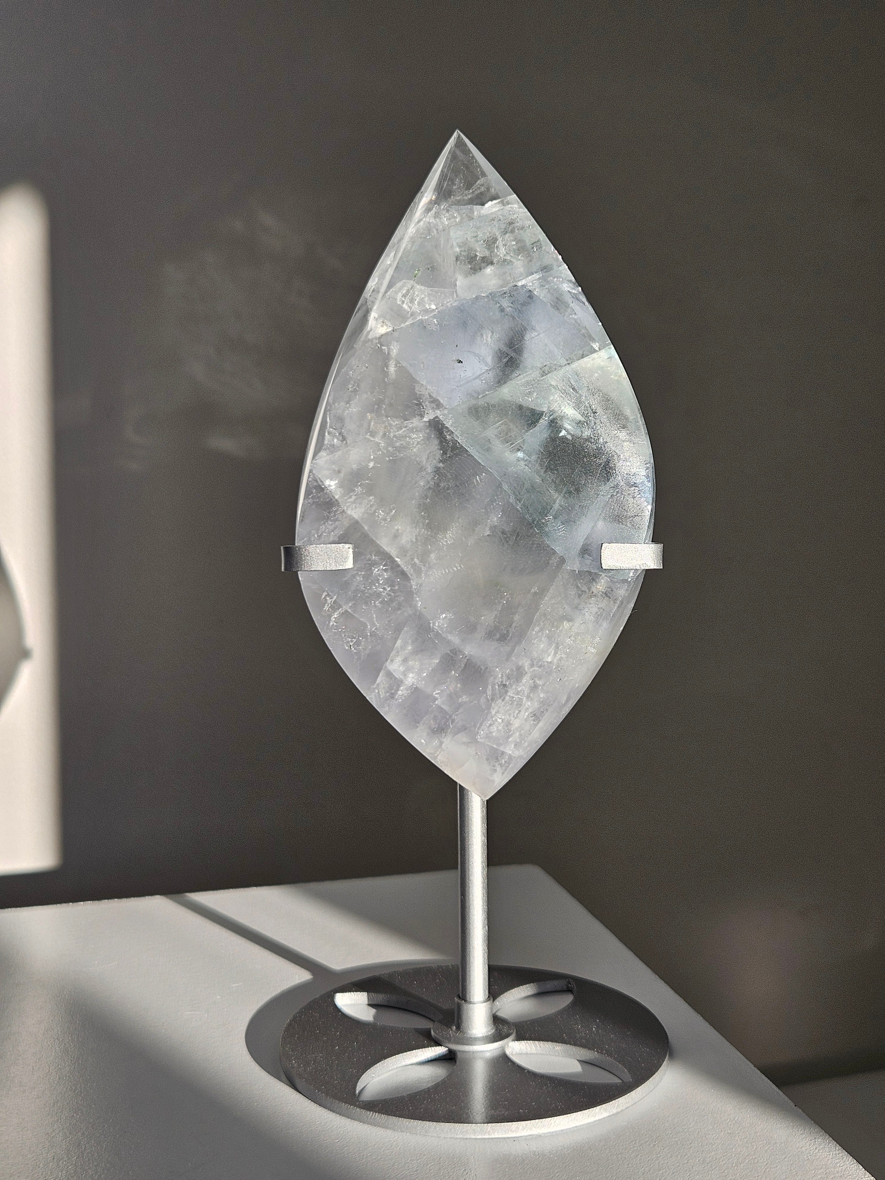 Blue Fluorite on Stand 001