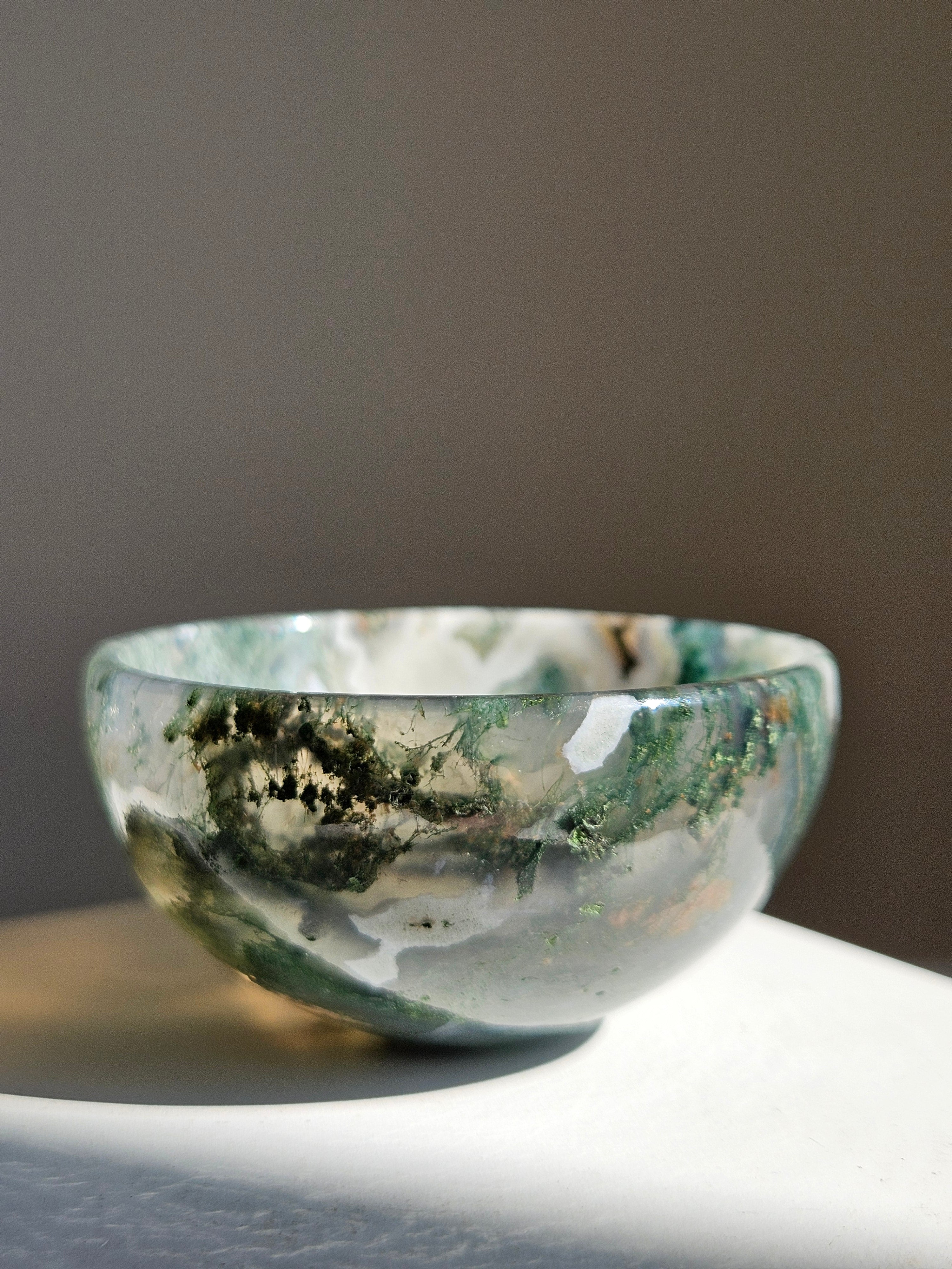 HQ Moss Agate Mini Bowl 012