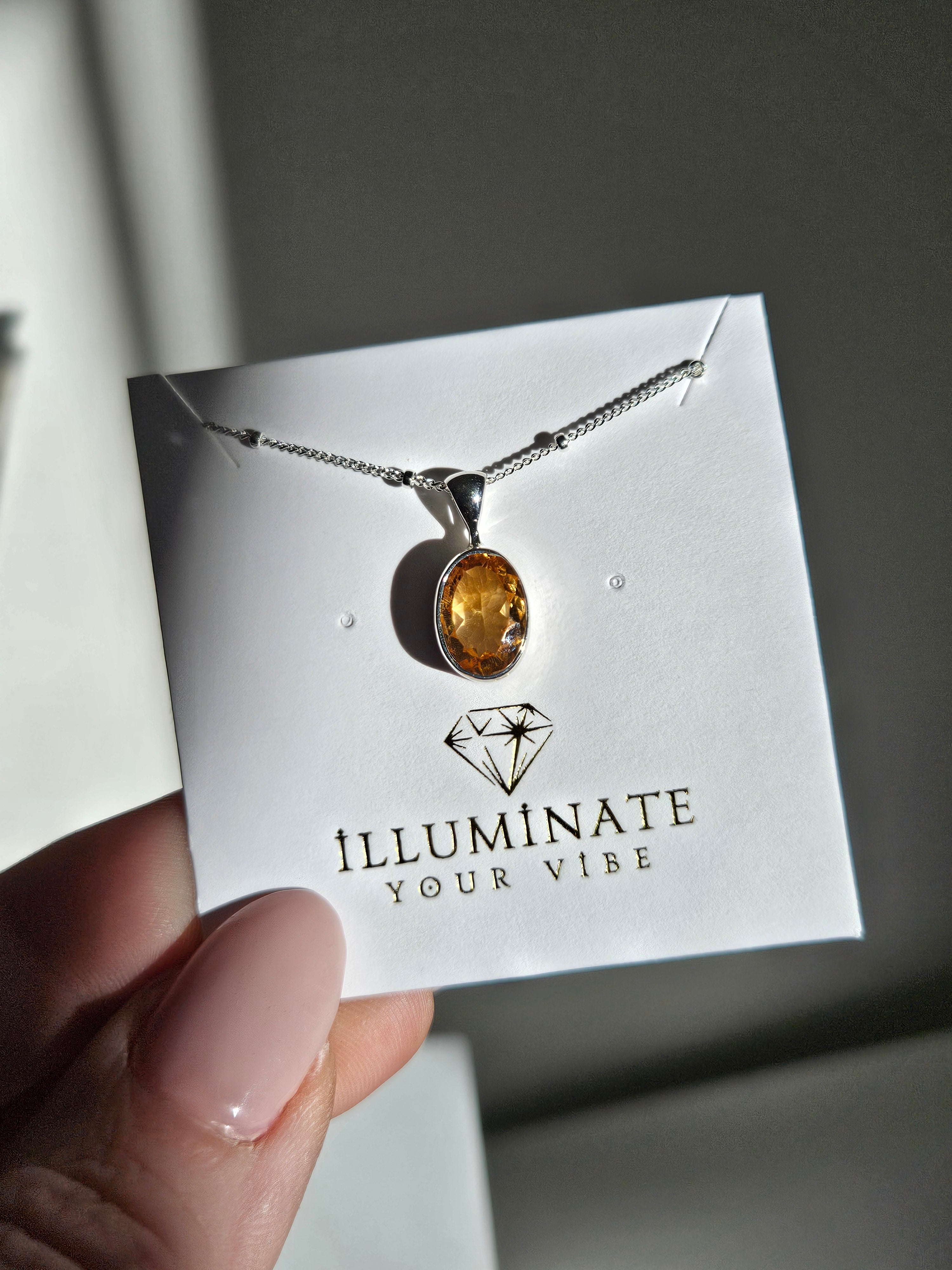 Citrine Necklace | 026