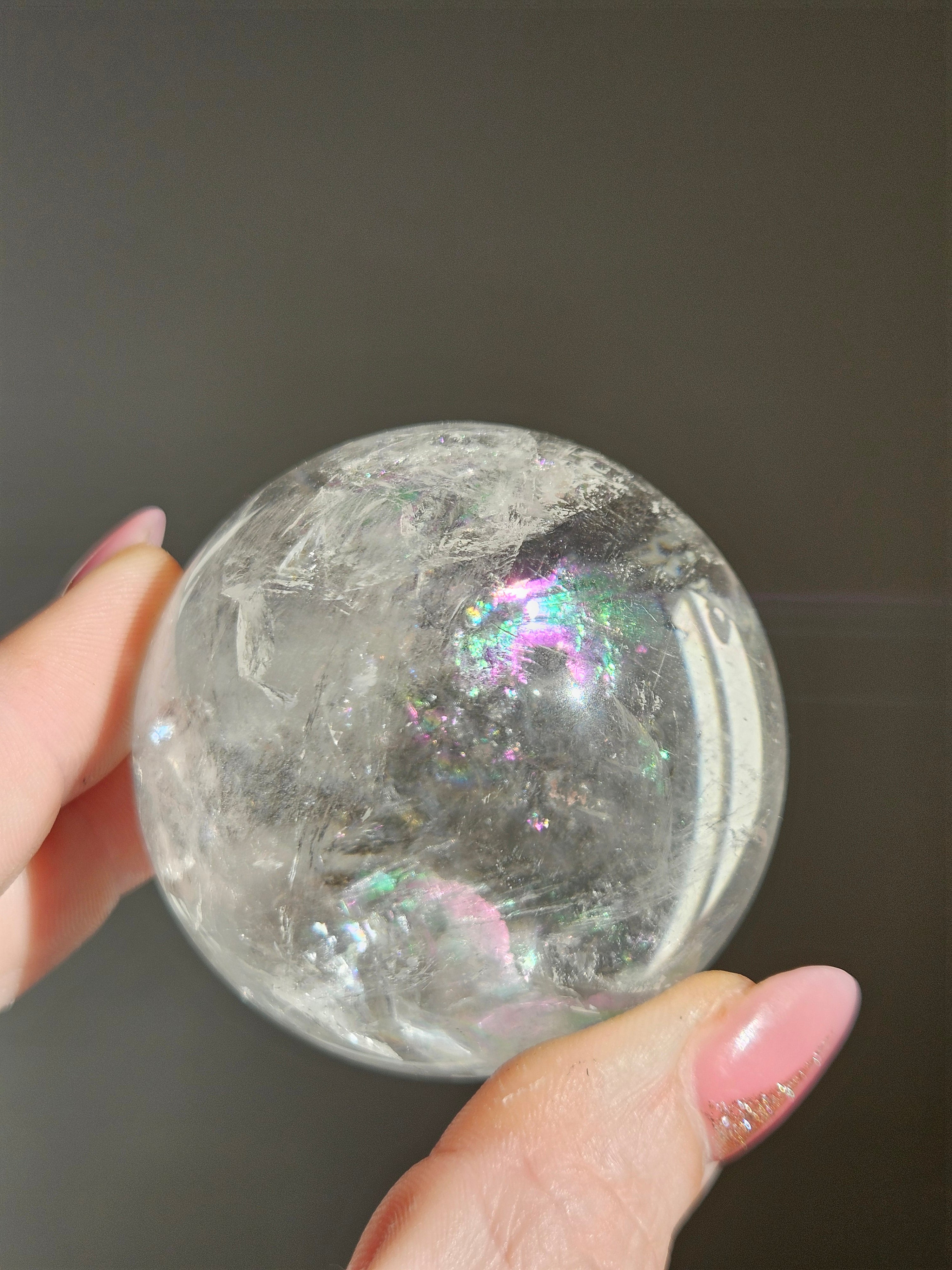 Lemurian Quartz Sphere 003