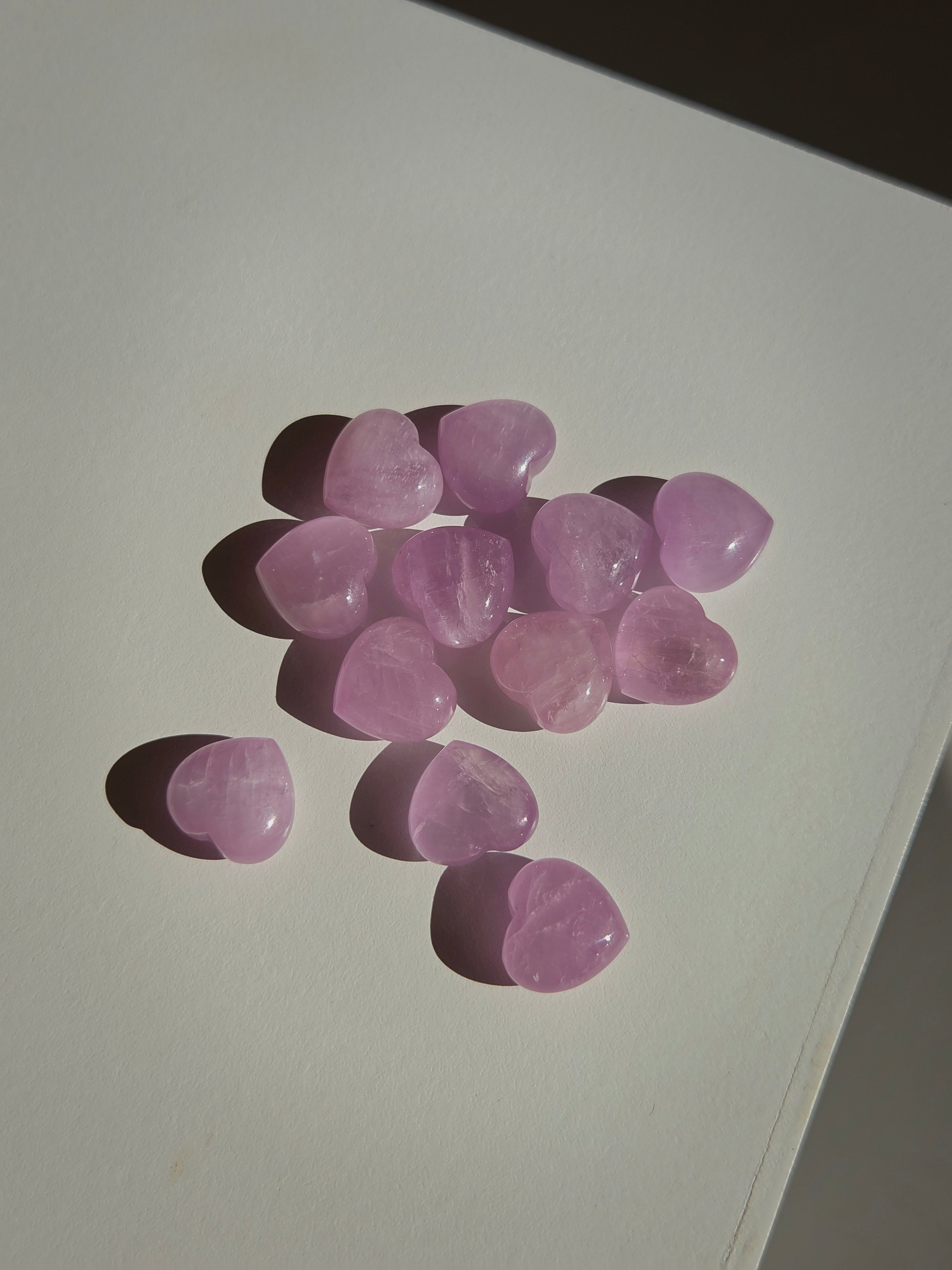 Kunzite Mini Heart