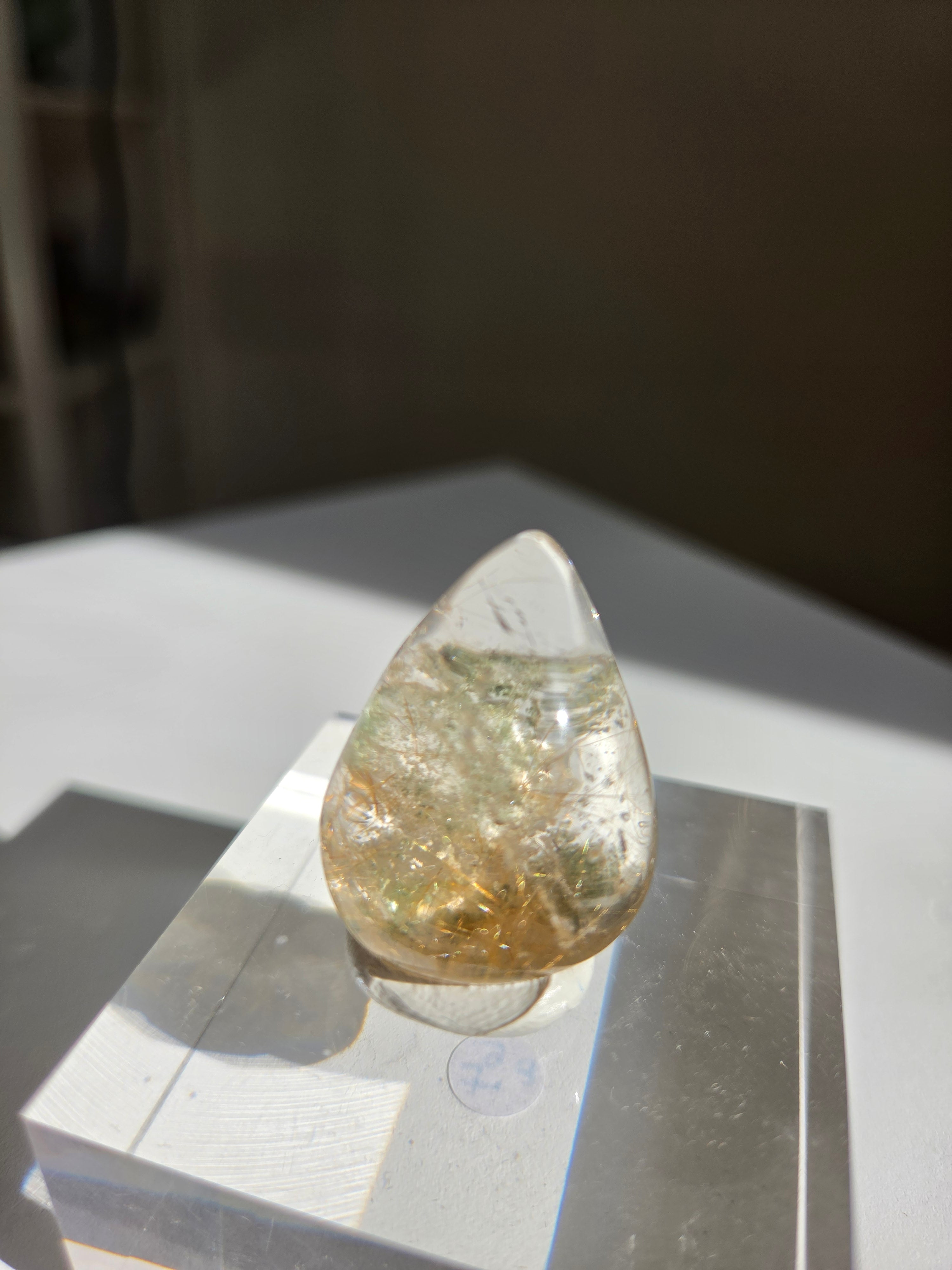 Himalayan Rutile Cabochon 015