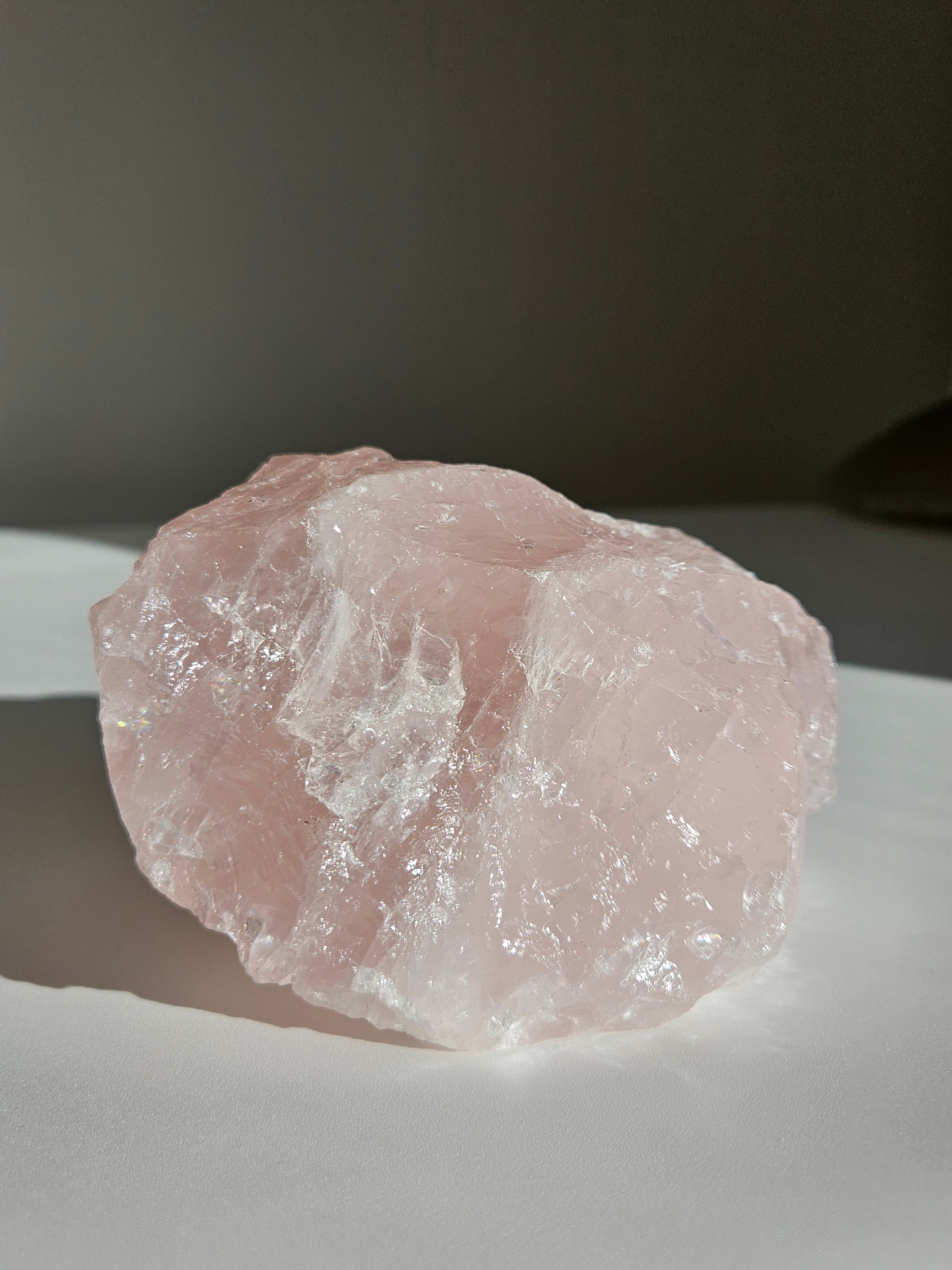 Raw Rose Quartz 001