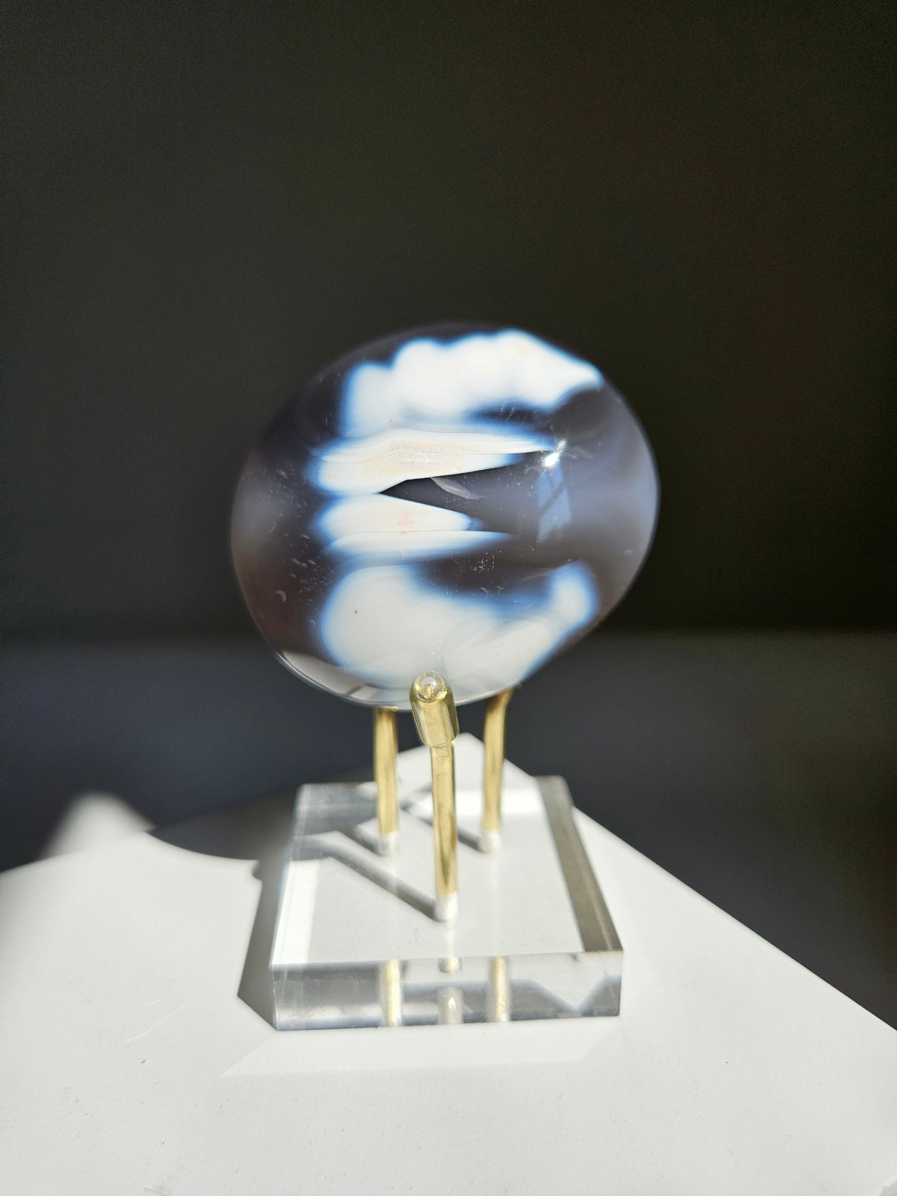 Orca Agate Palmstone 015
