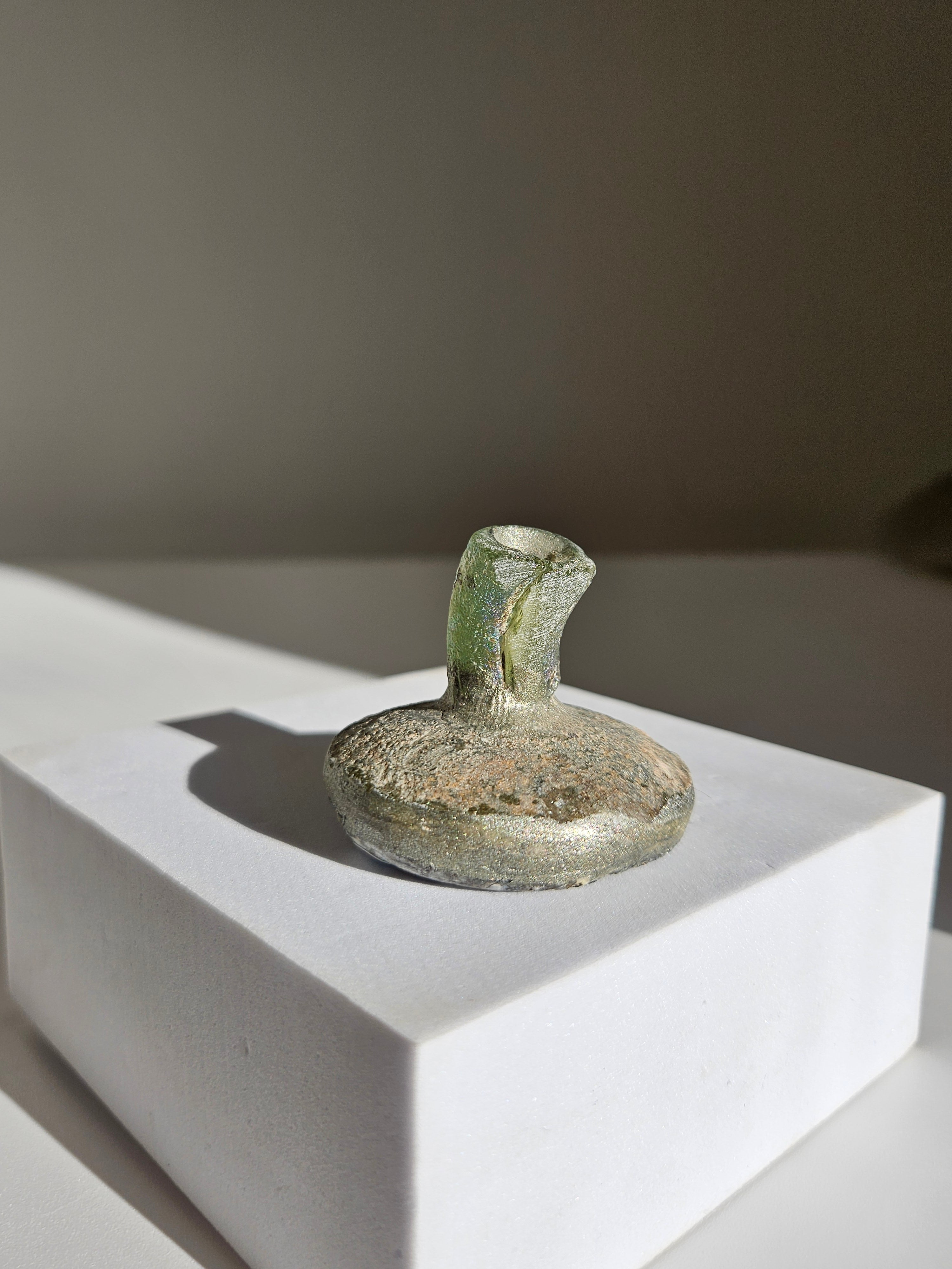 Roman Glass Bottle 001