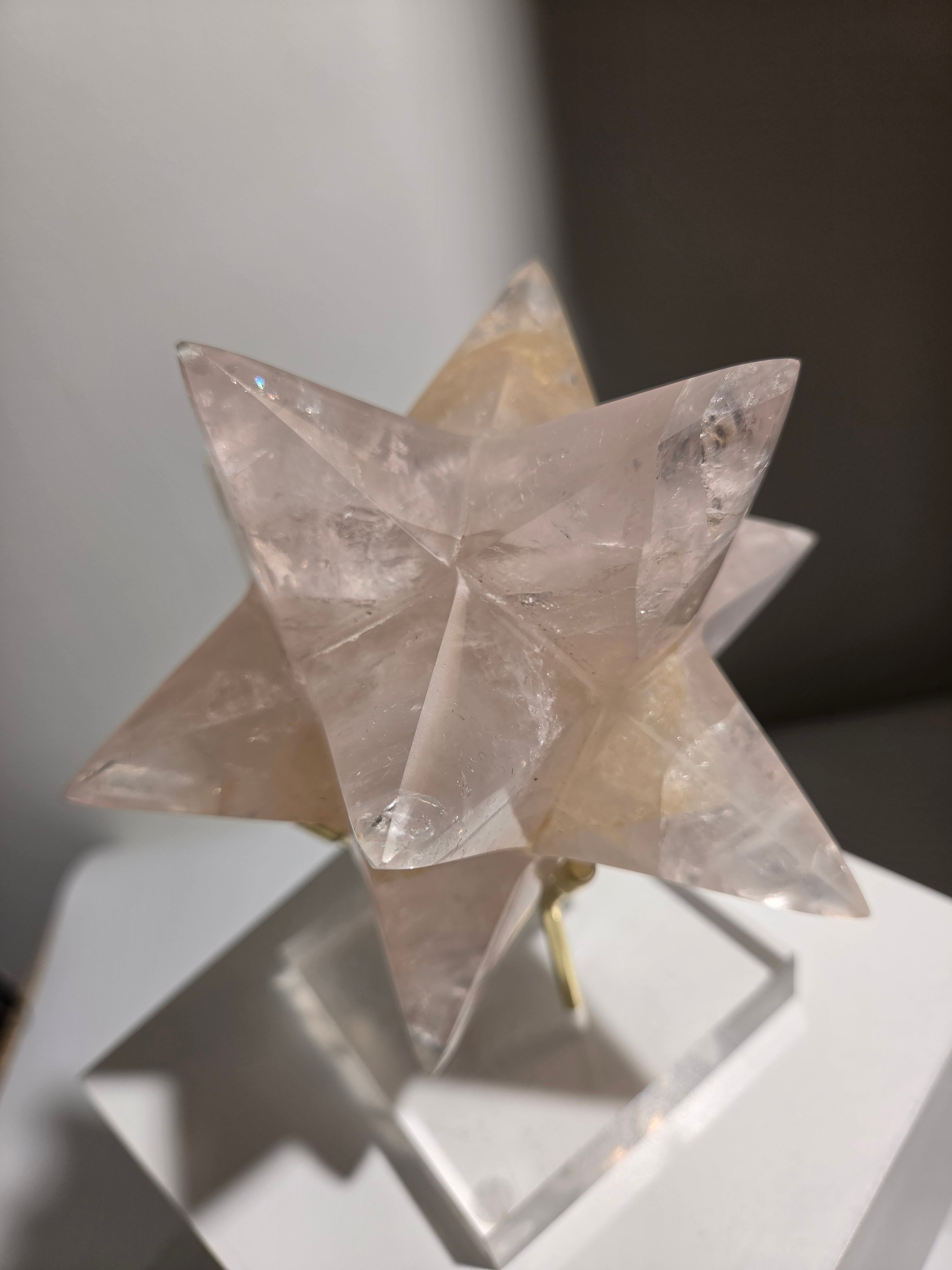 Rose Quartz x Golden Healer Asteroid 008