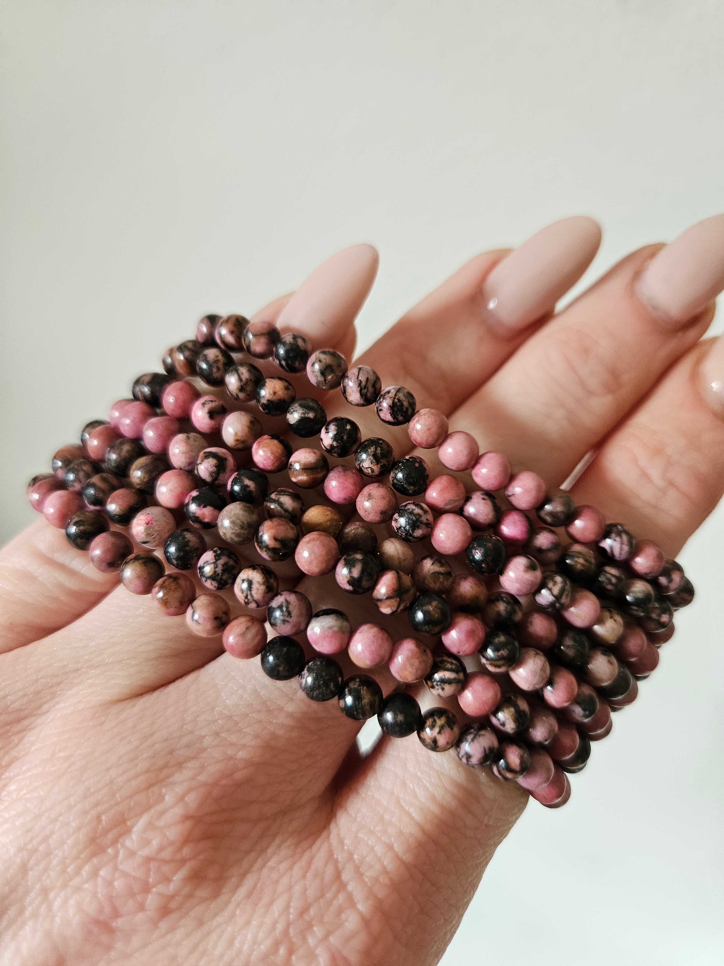 Rhodonite Bracelet | 4mm