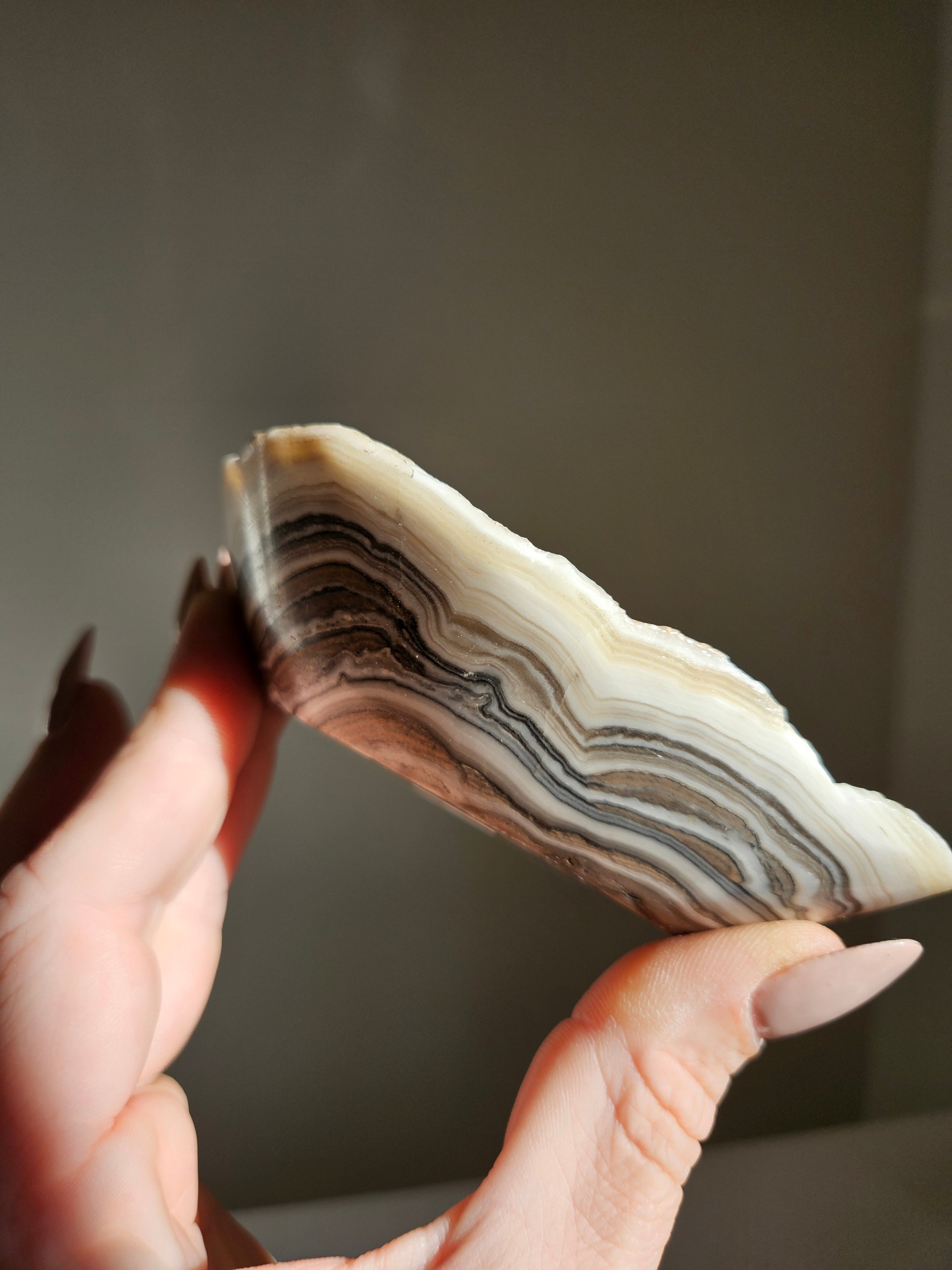 Banded Calcite Bowl 003