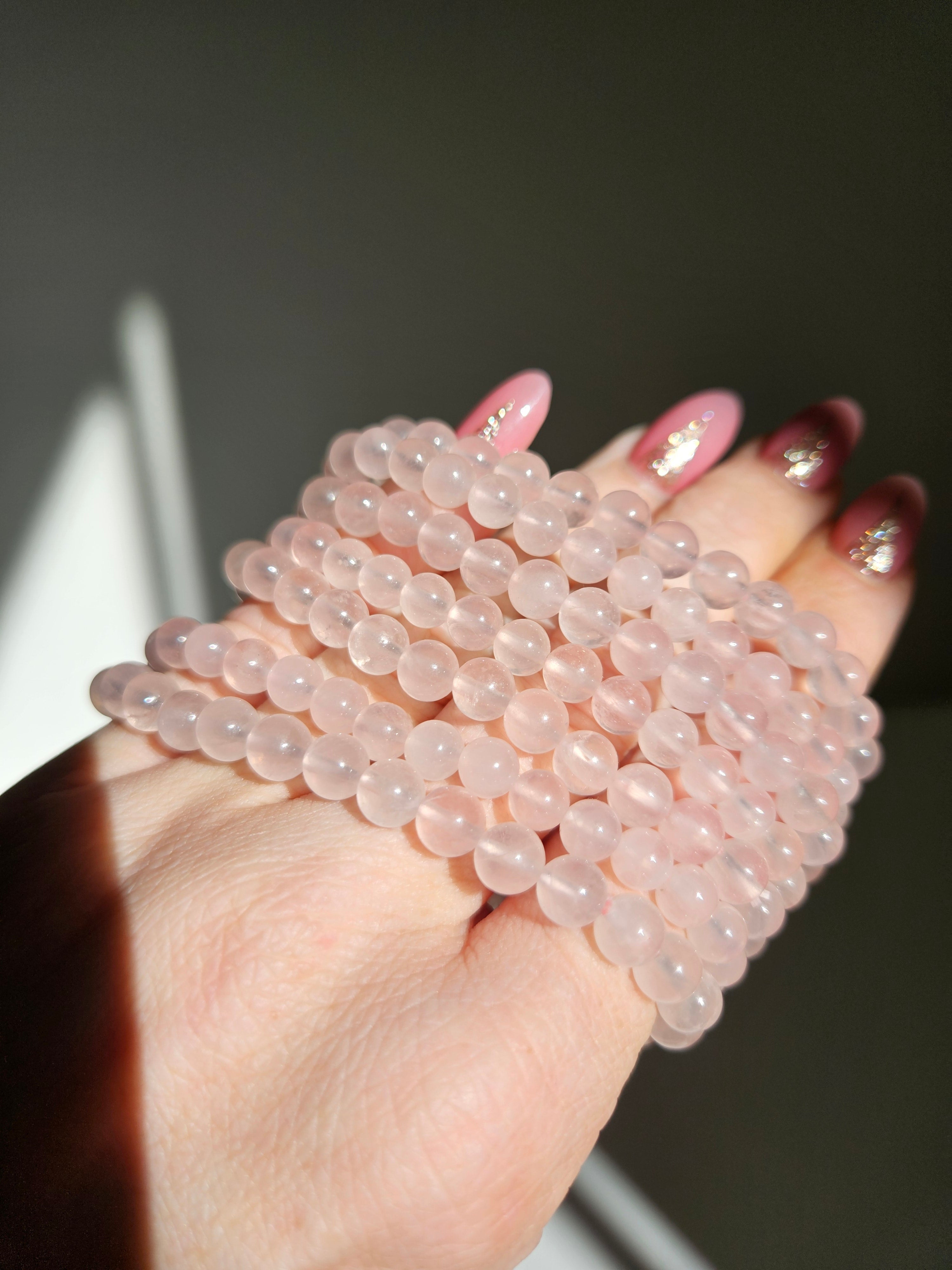 Rose Quartz Bracelet | 6mm