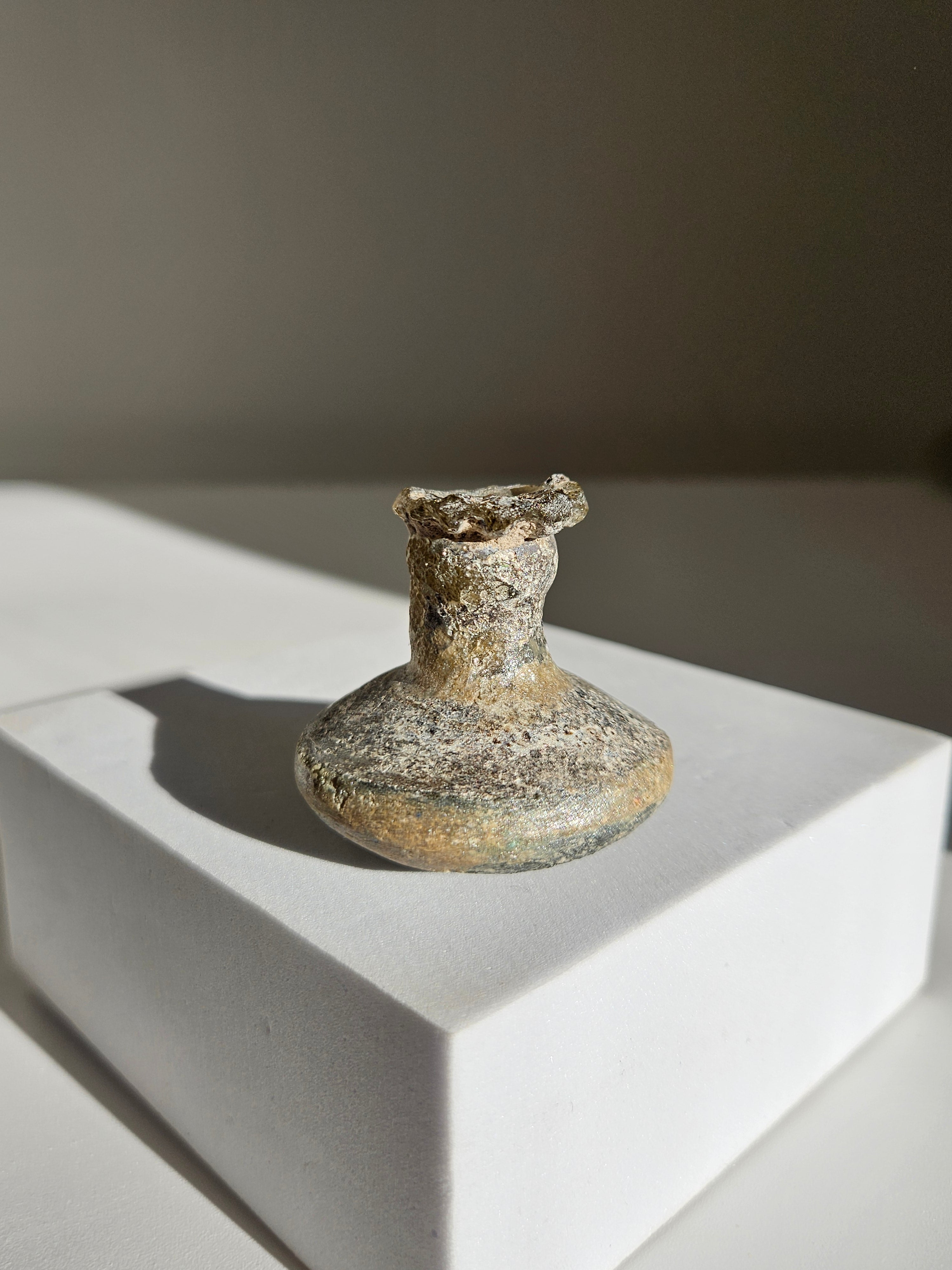 Roman Glass Bottle 003