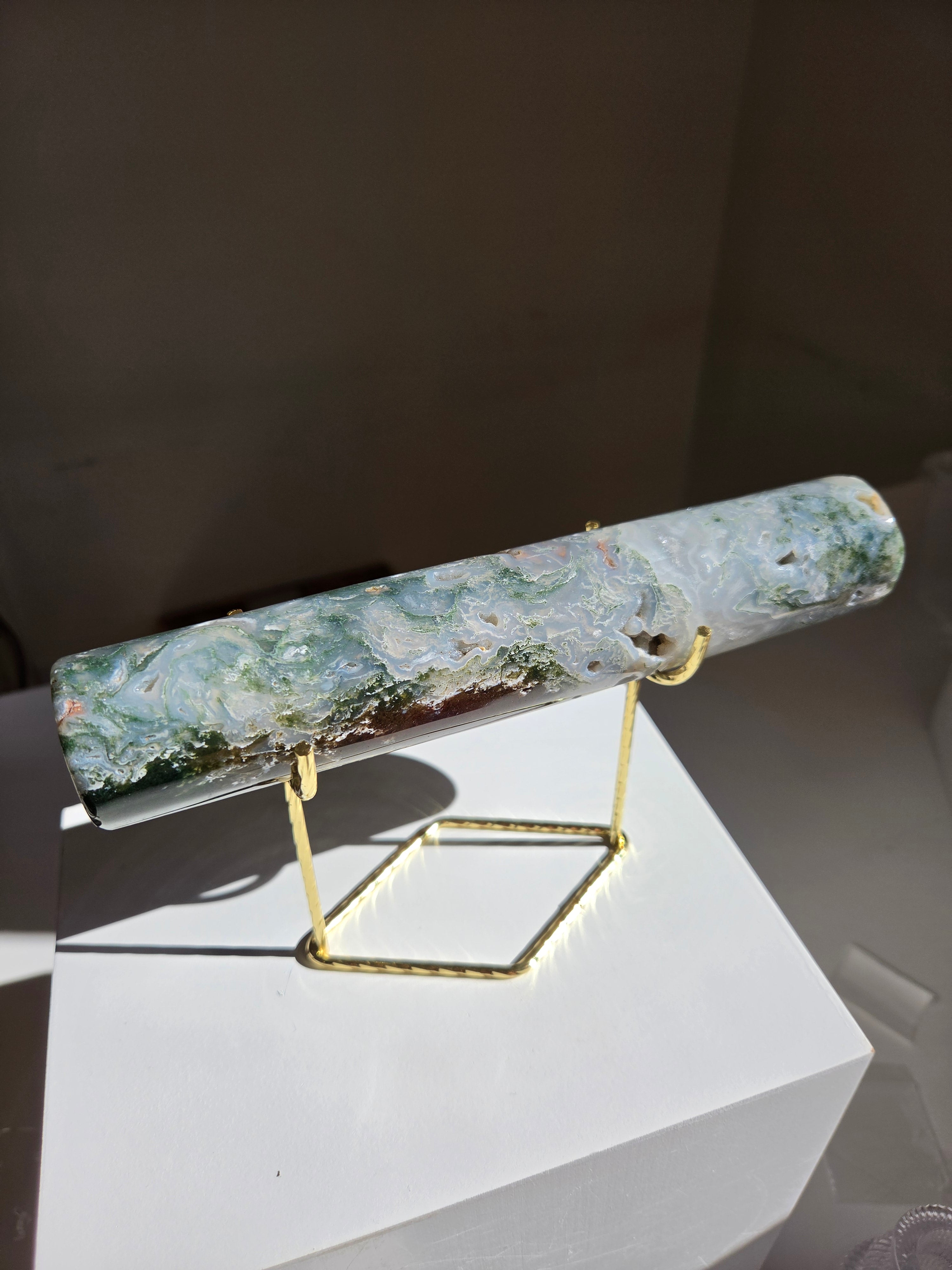 Moss Agate Bracelet Holder 003