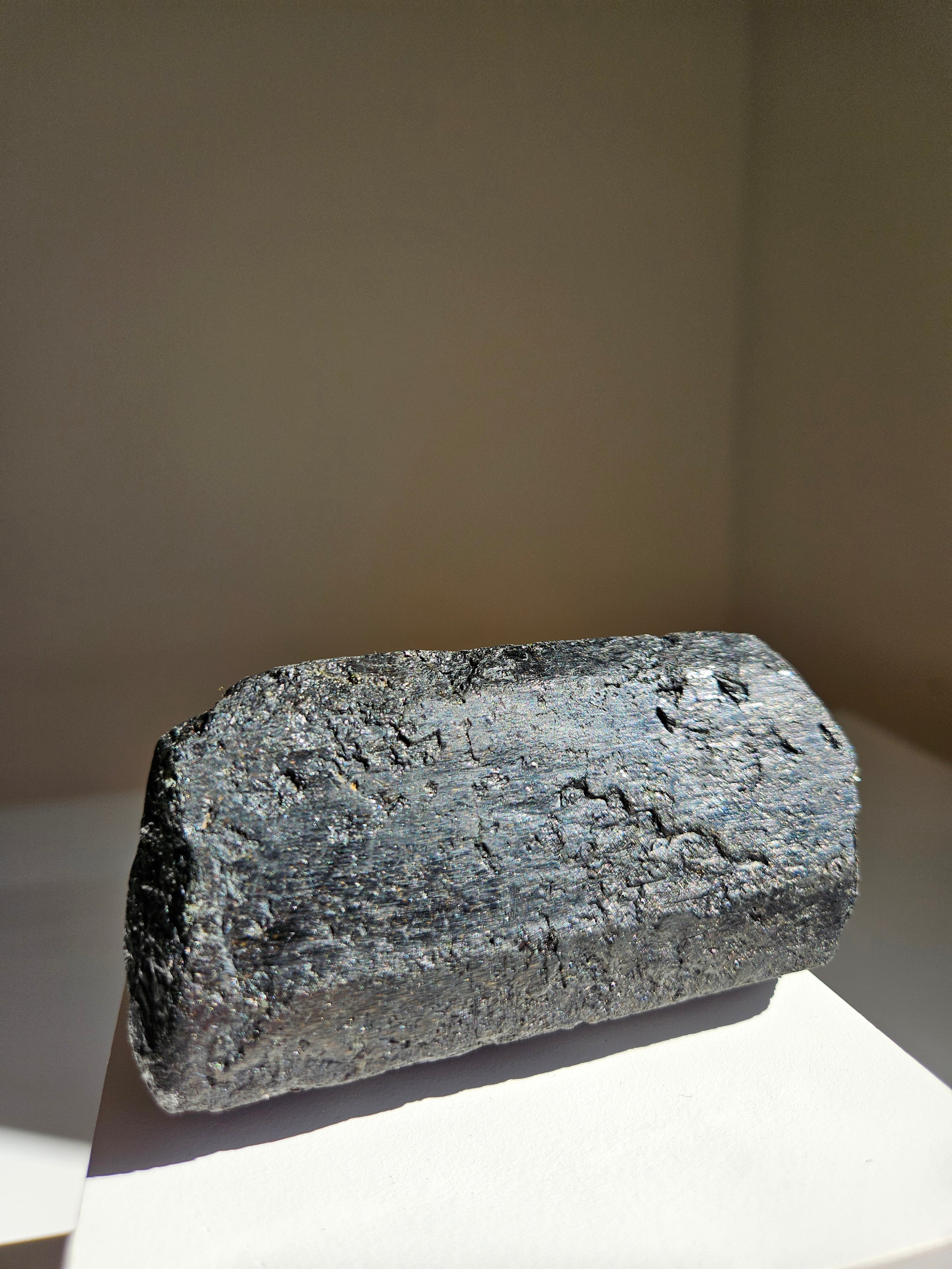 Semipolished Black Tourmaline 003