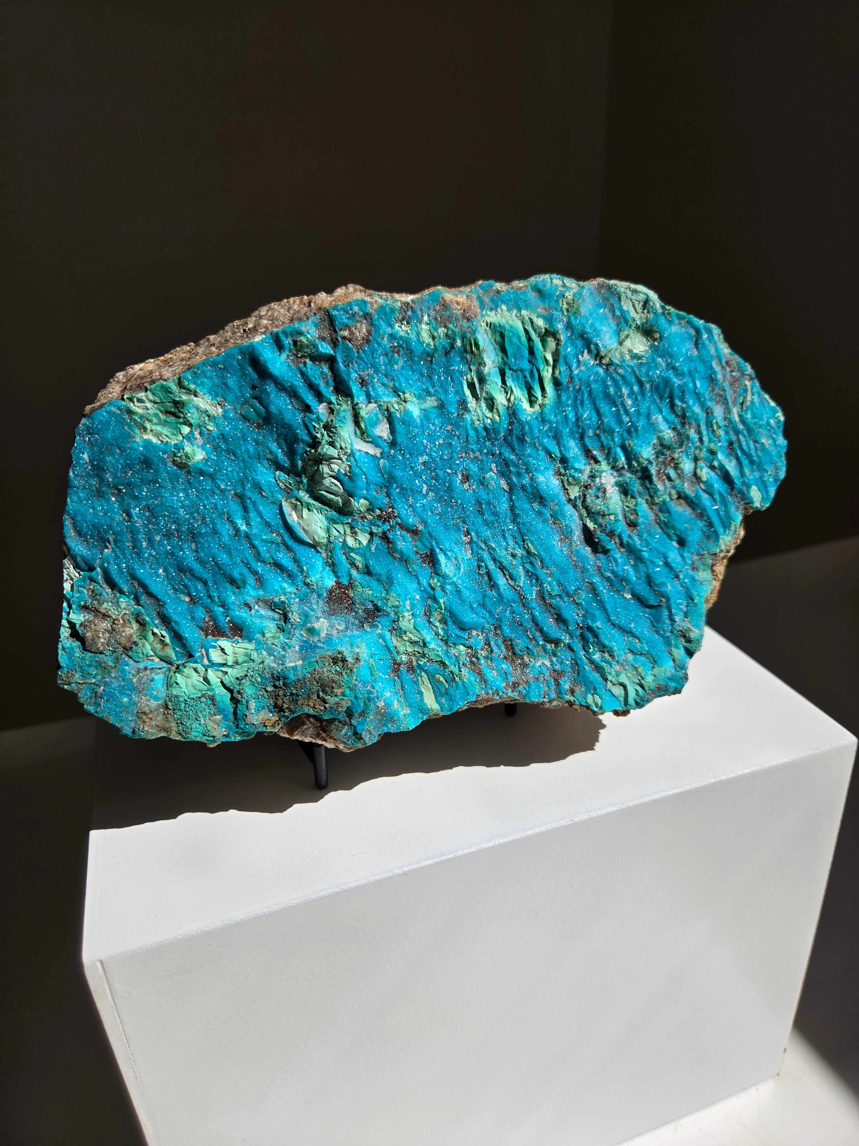 Druzy Chrysocolla Statement