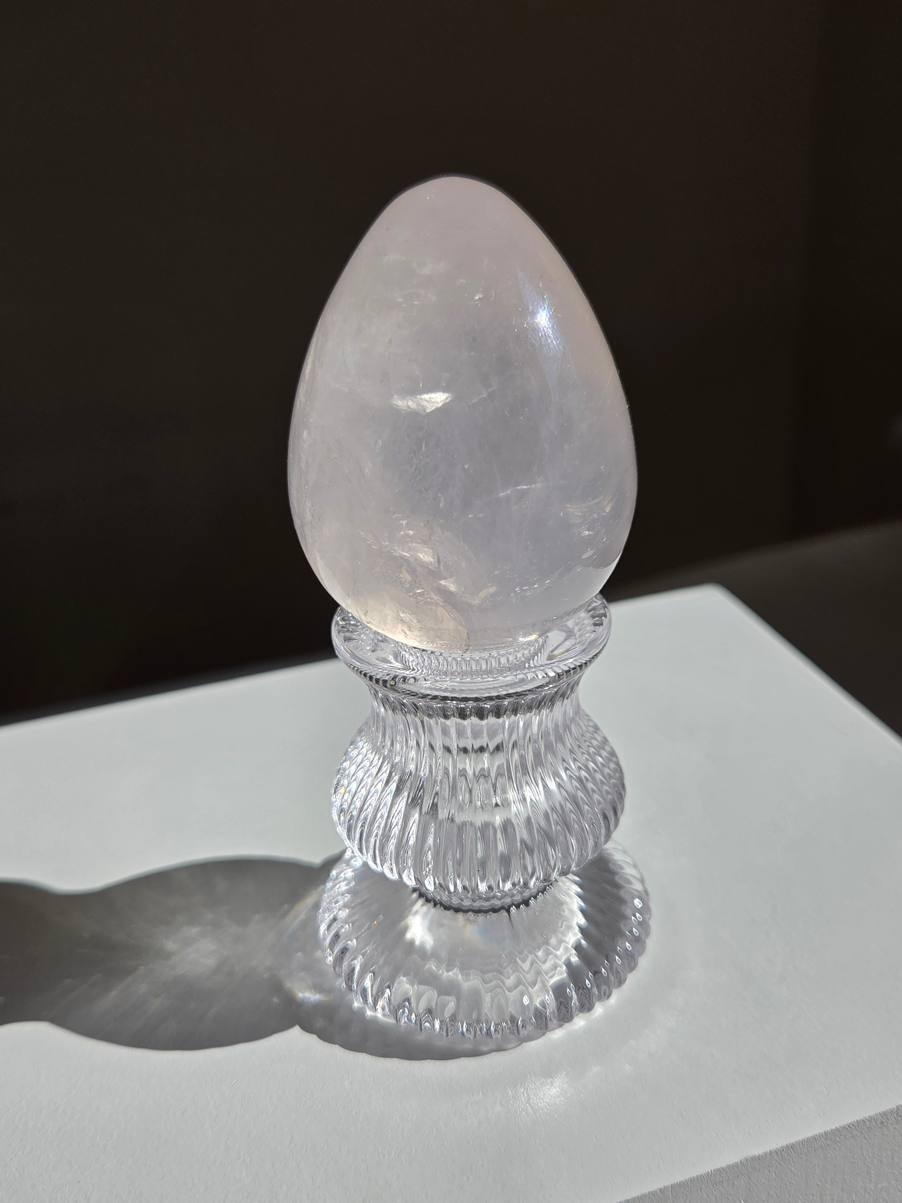 Rose Quartz Egg 002