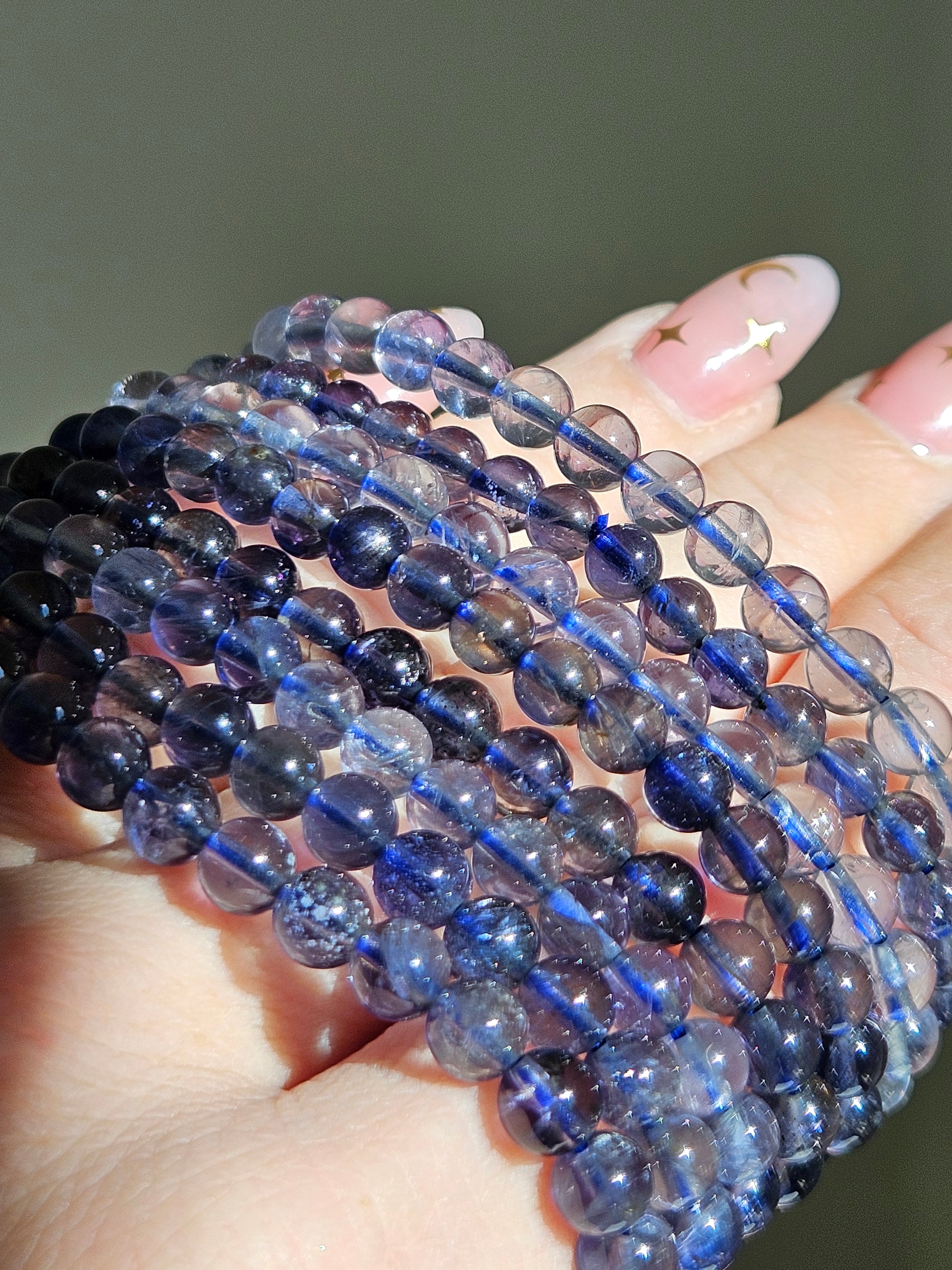 Iolite Bracelet | 6mm