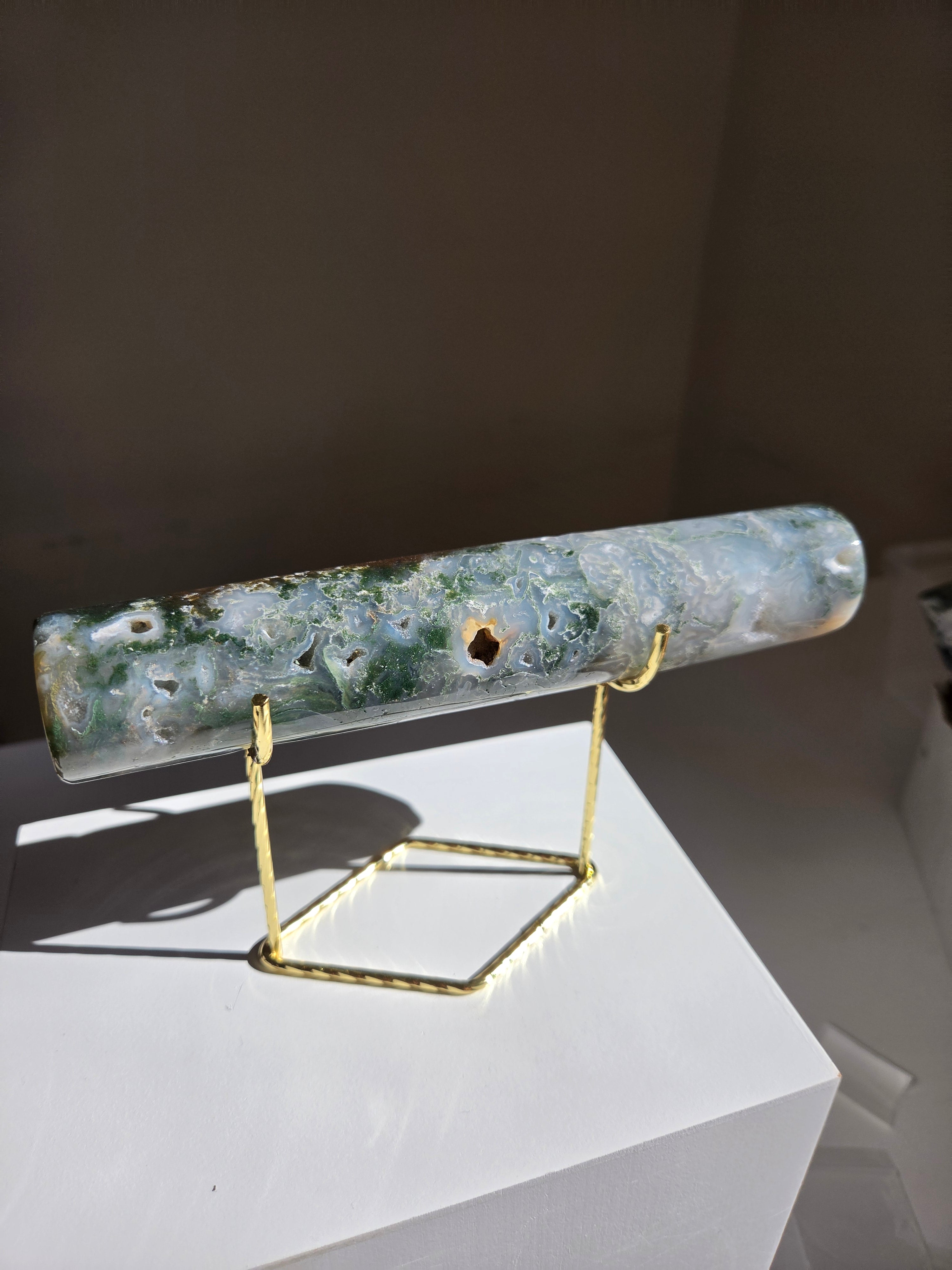 Moss Agate Bracelet Holder 003
