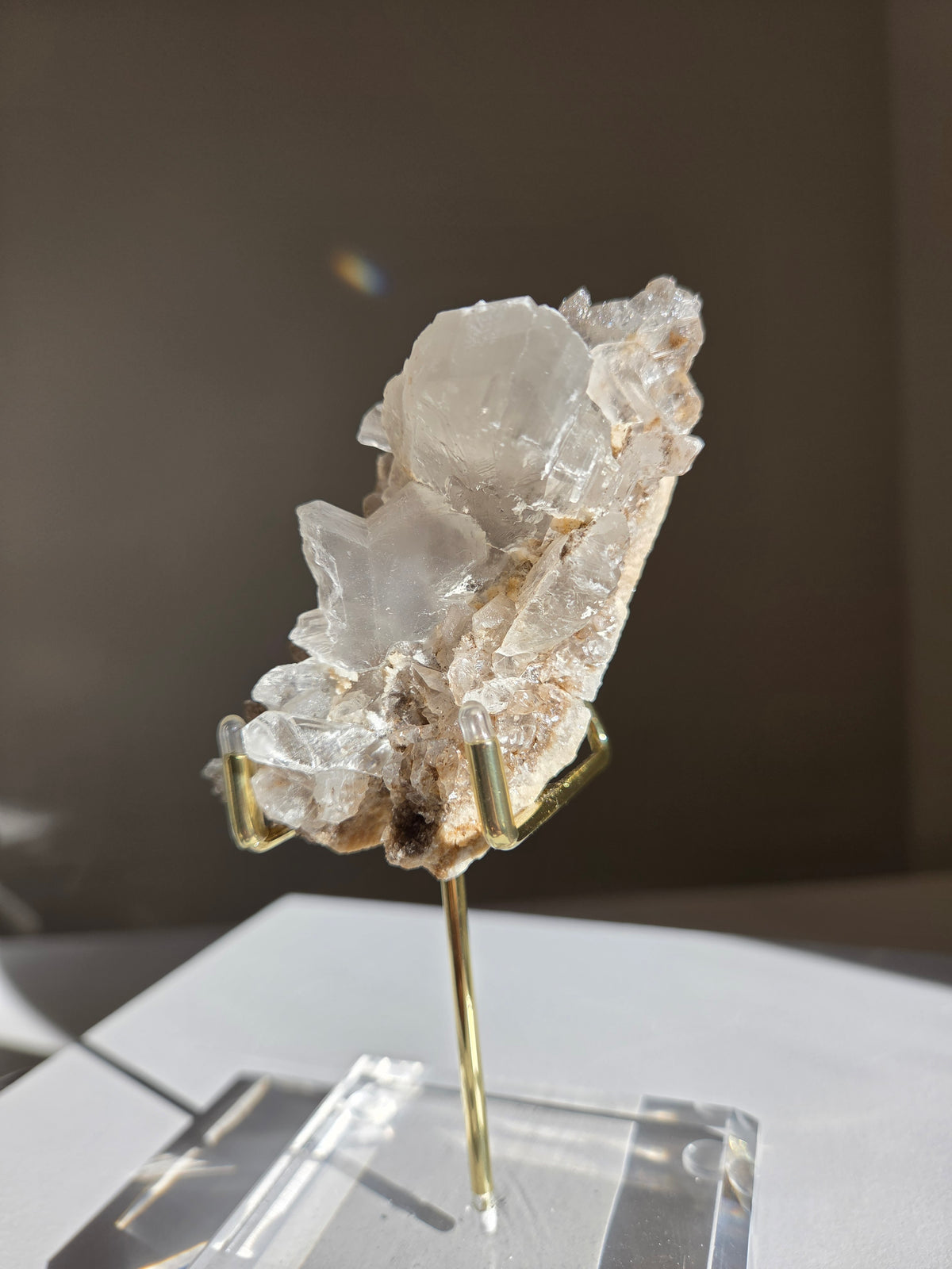 Selenite Cluster 004