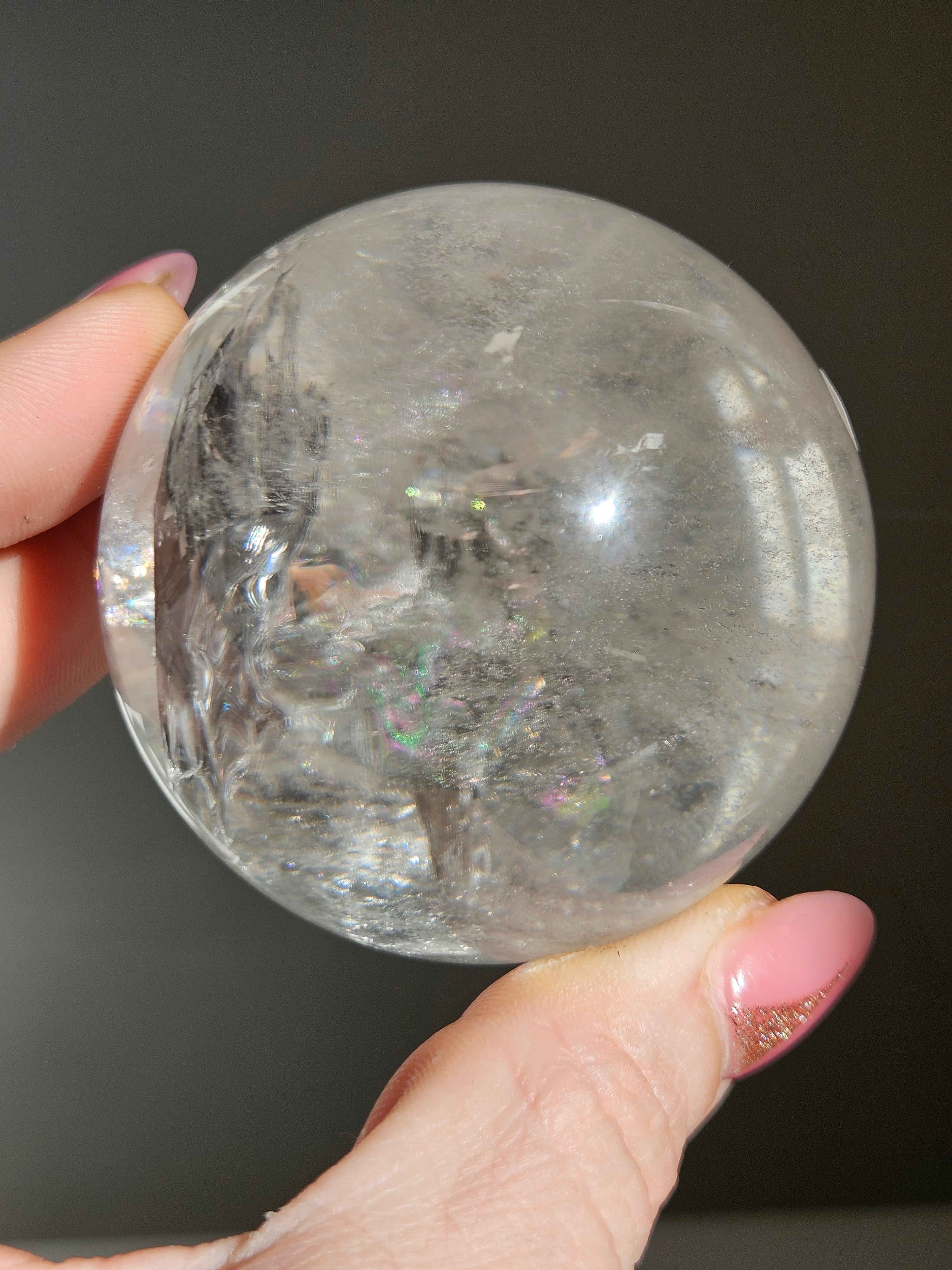Lemurian Quartz Sphere 005