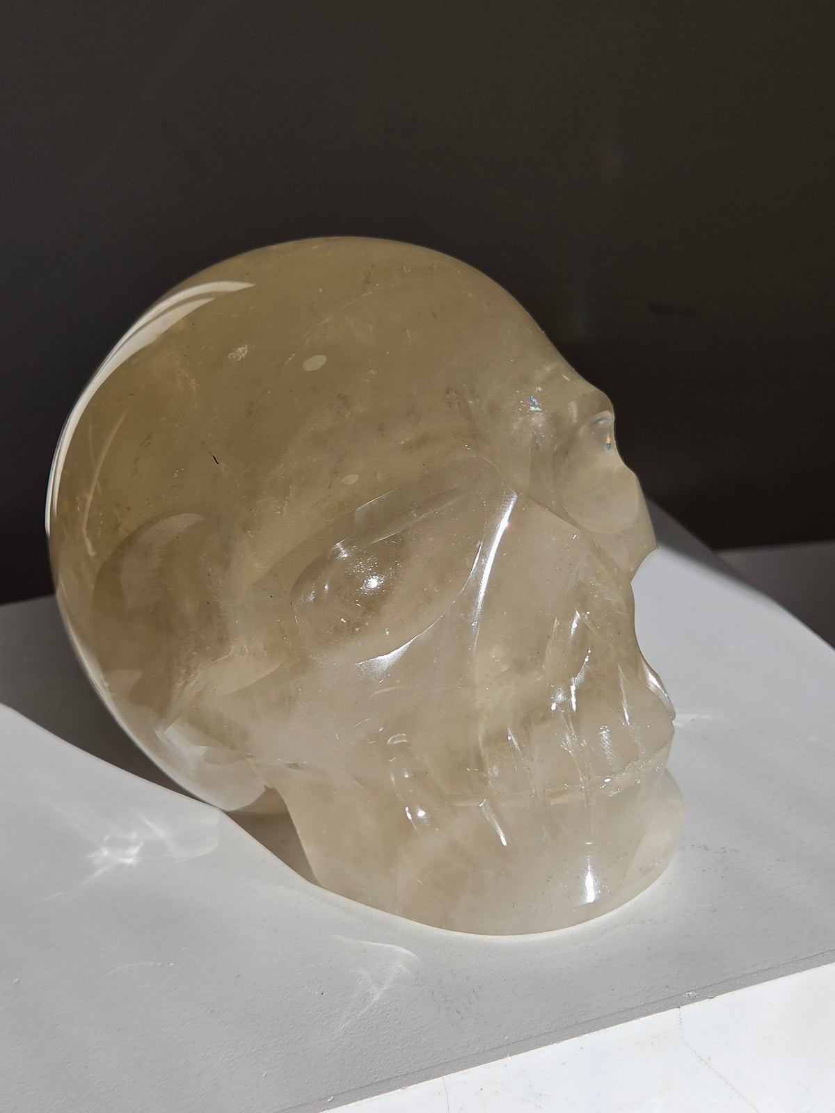 Citrine Statement Skull