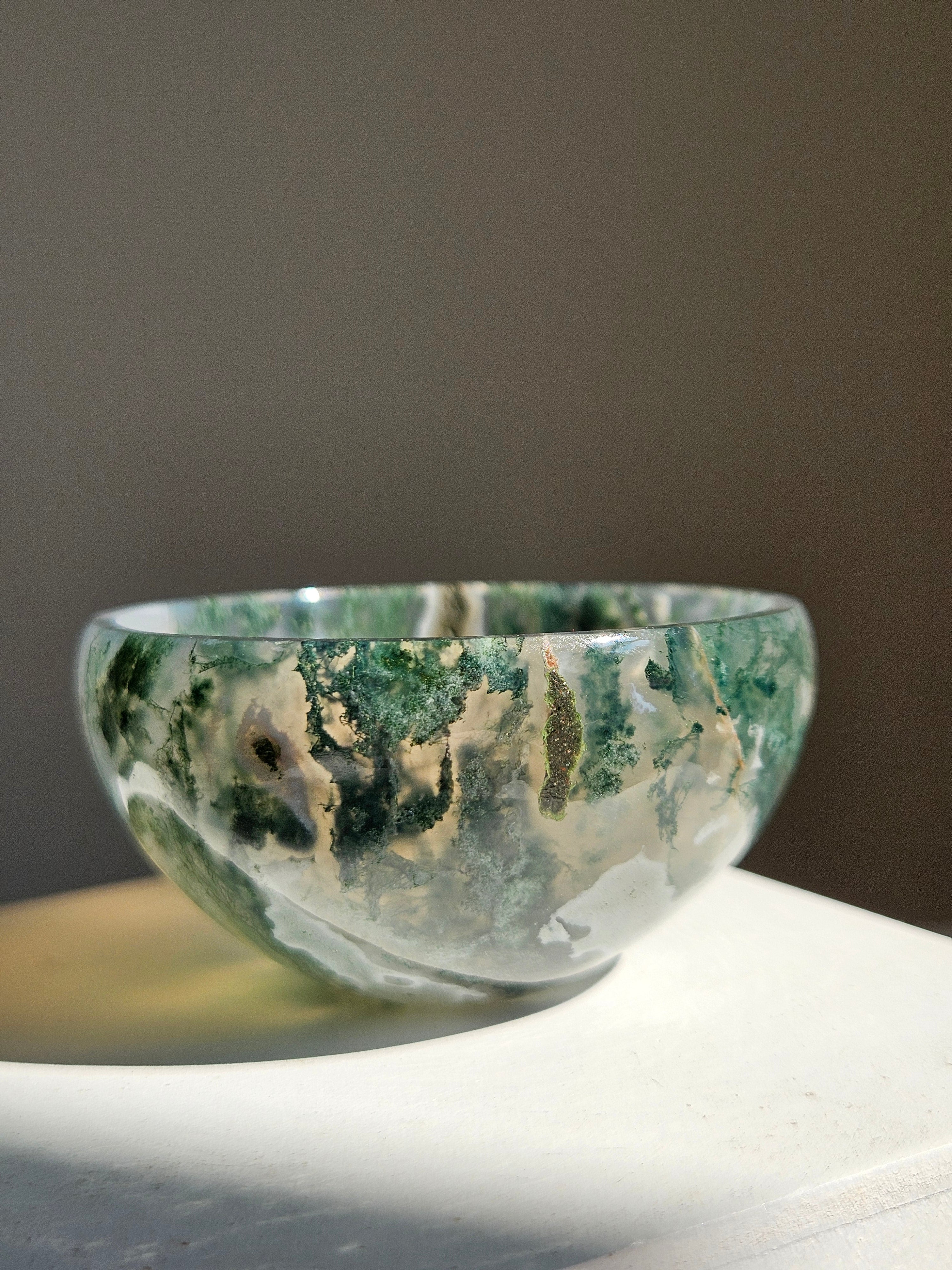 HQ Moss Agate Mini Bowl 010