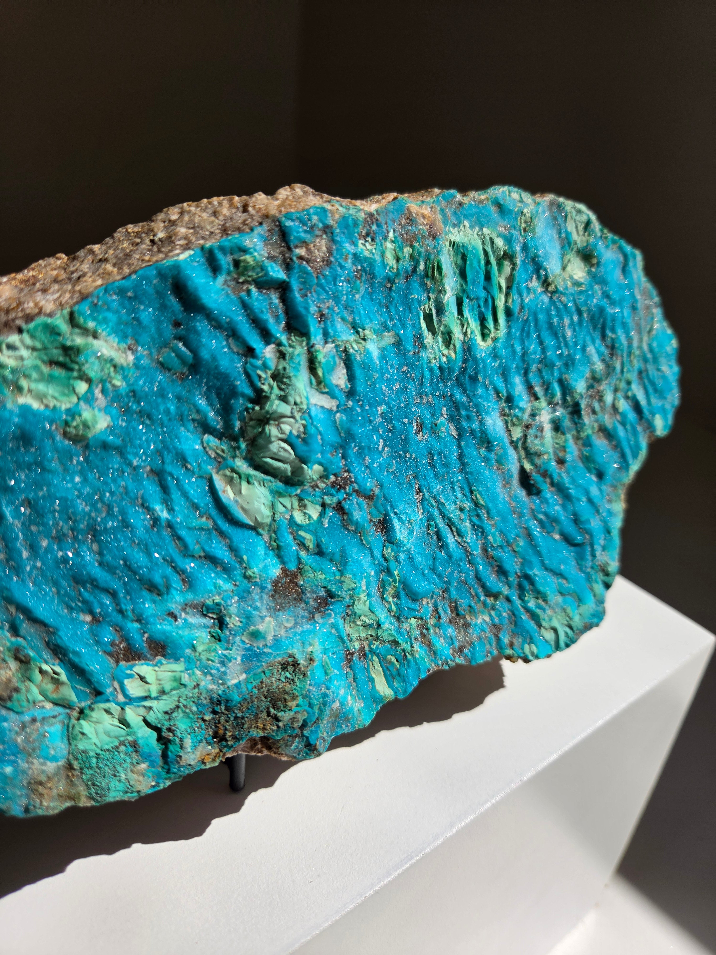 Druzy Chrysocolla Statement