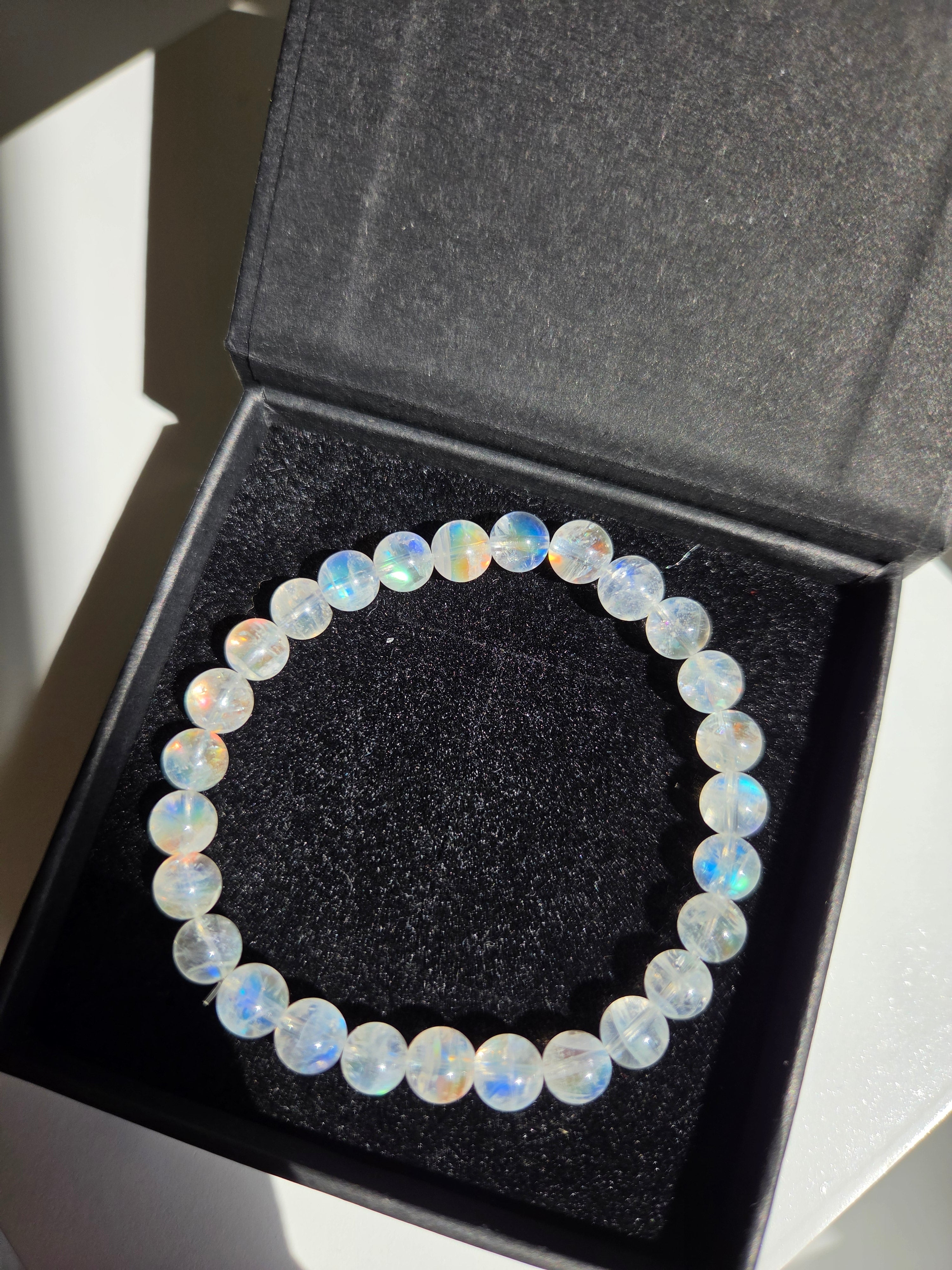 HQ Malagasy Moonstone Bracelet 004 | 6.5mm