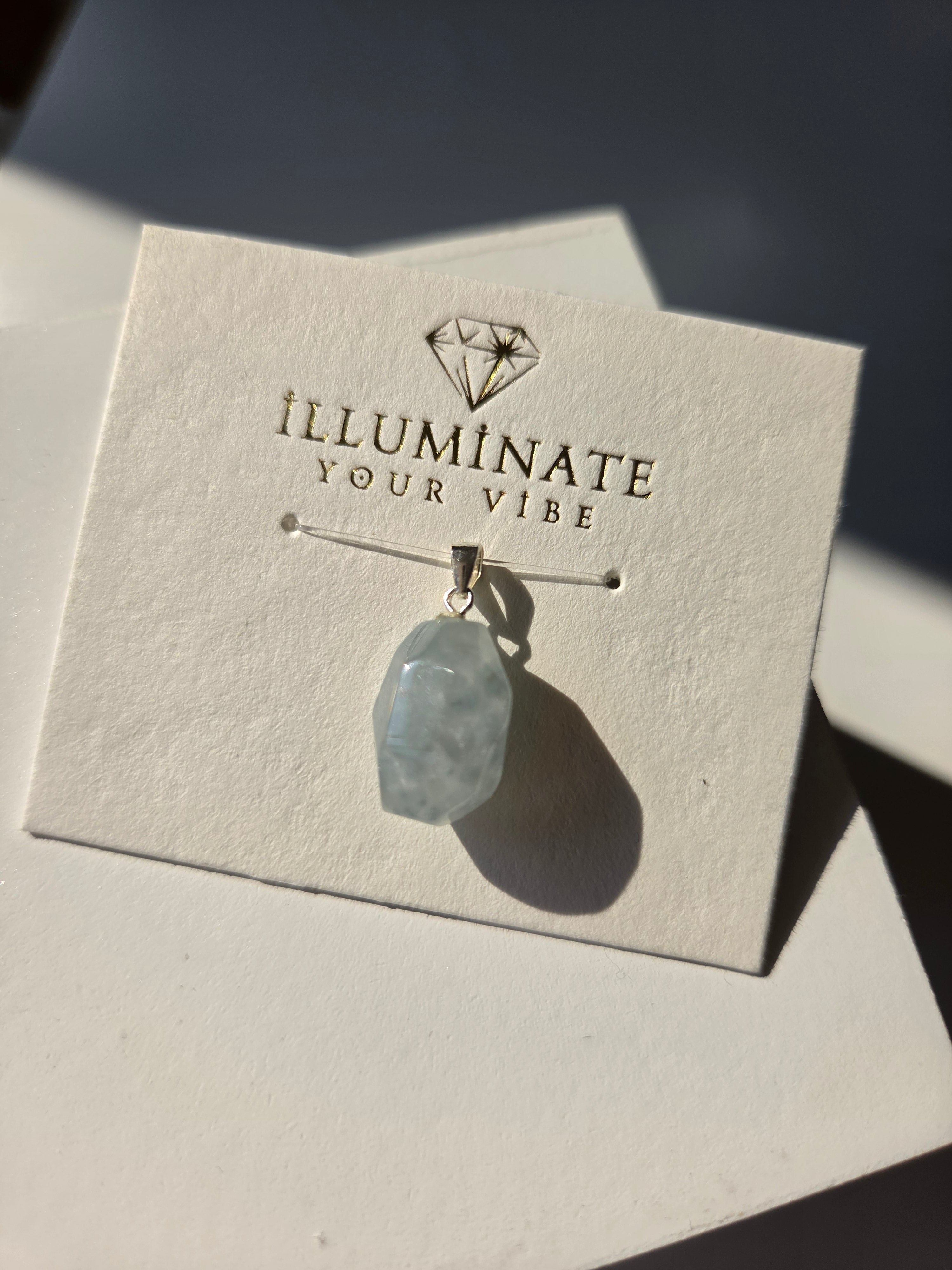 Blue Tara Quartz Pendant 001