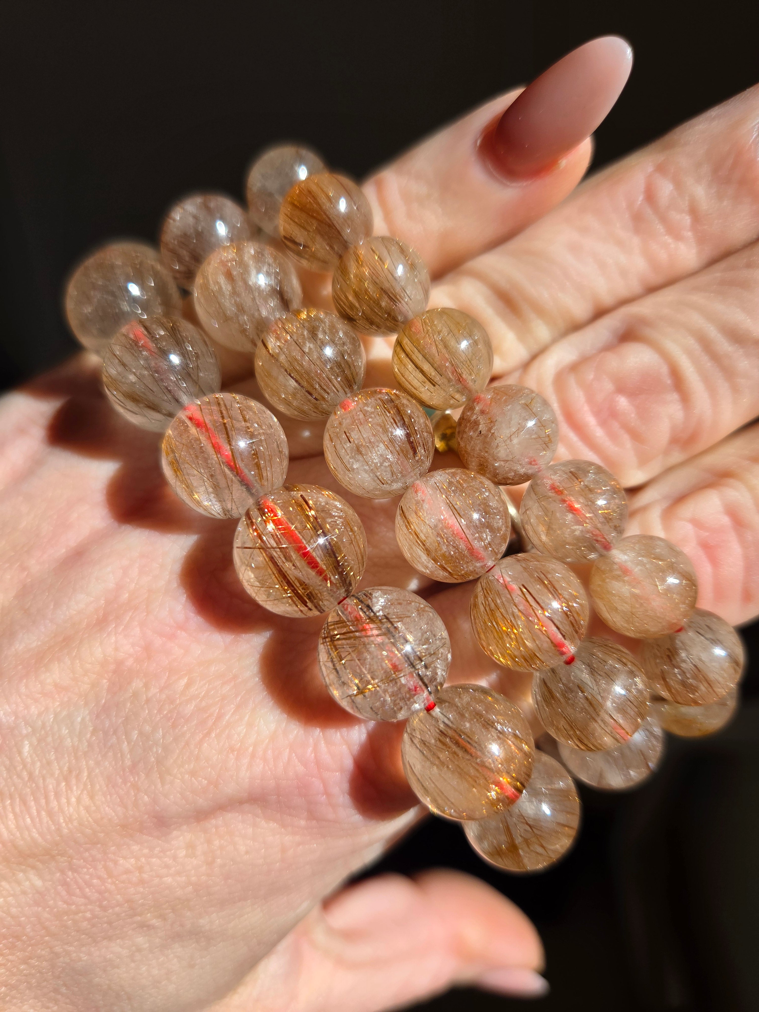 Copper Rutile Bracelet needs update