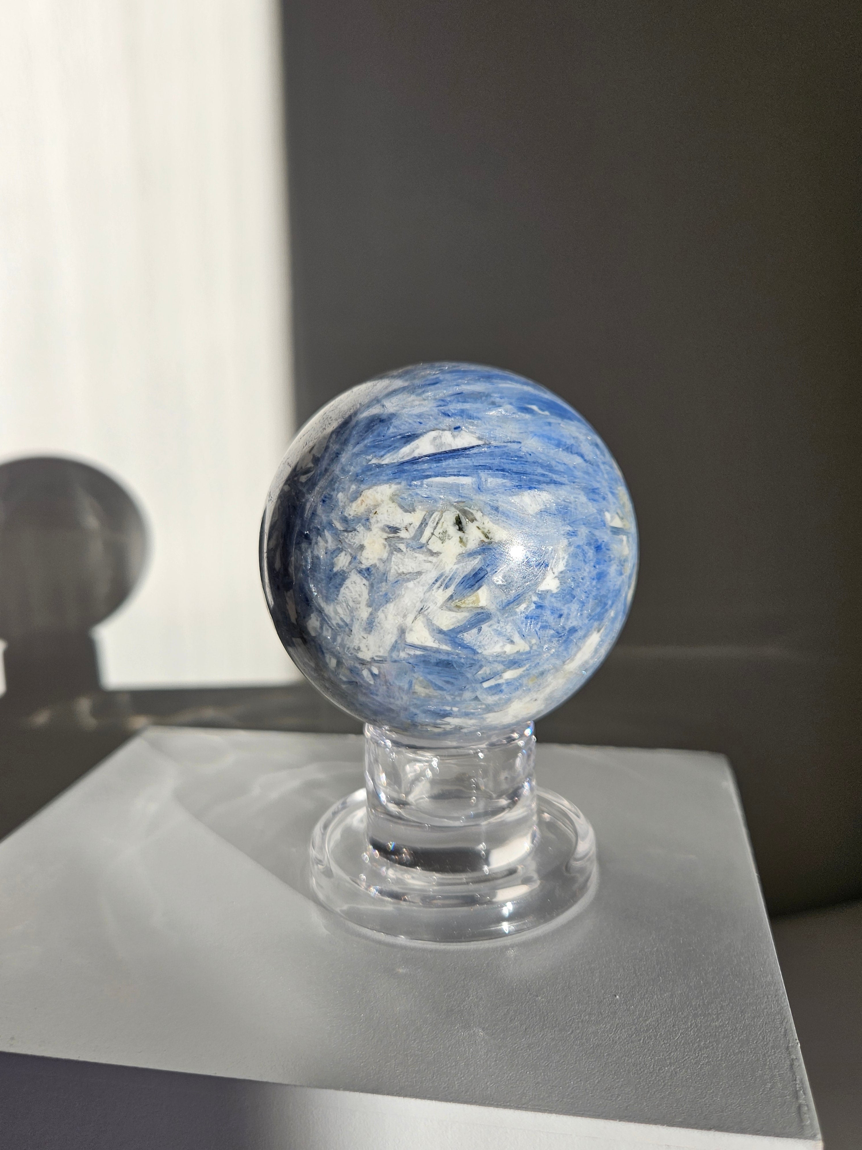 Blue Kyanite Sphere 001
