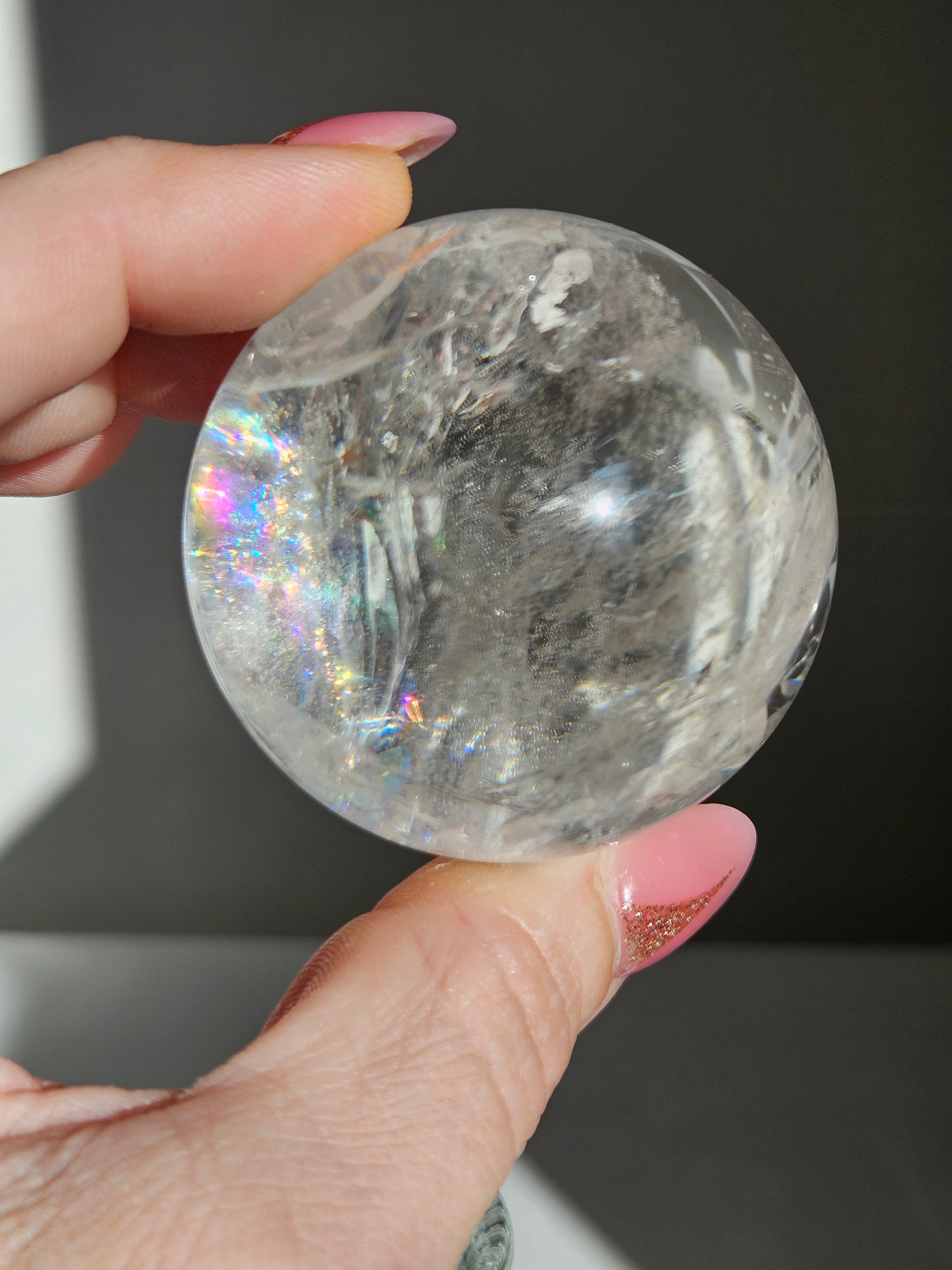 Lemurian Quartz Sphere 006