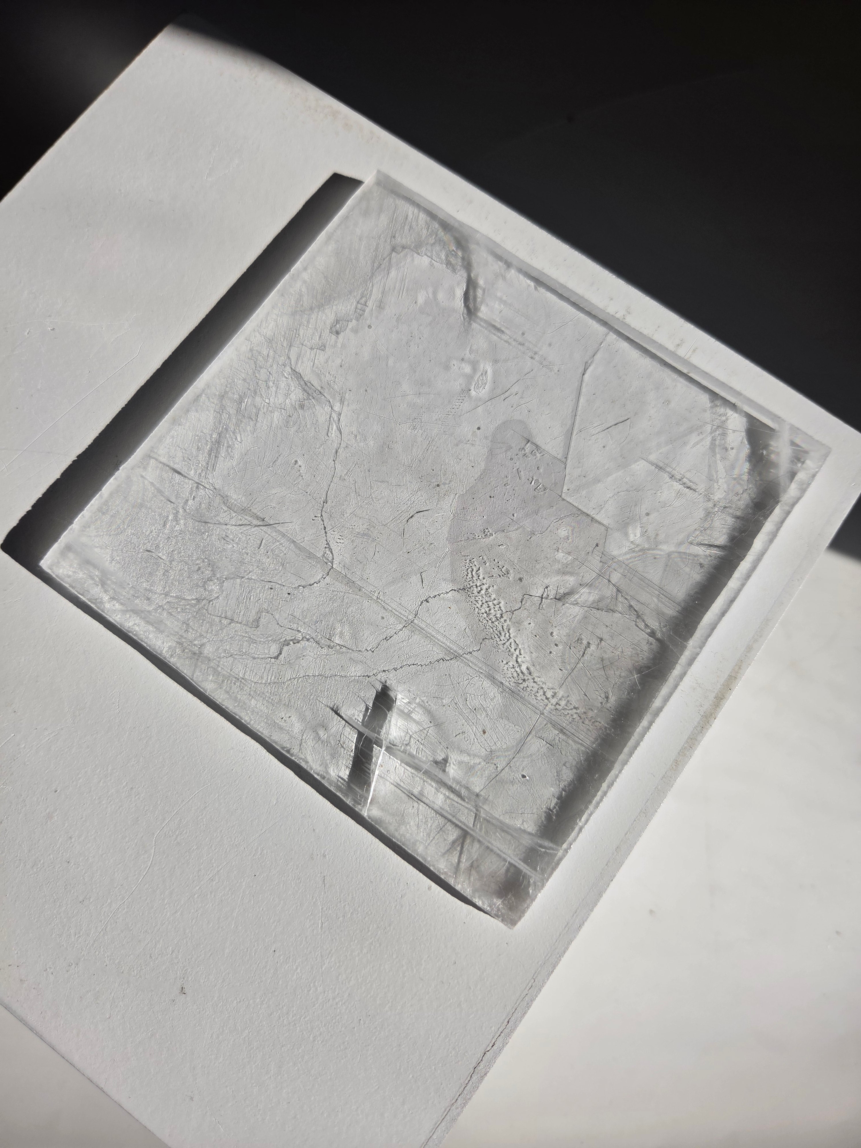 Selenite "tile" | Intuitively selected