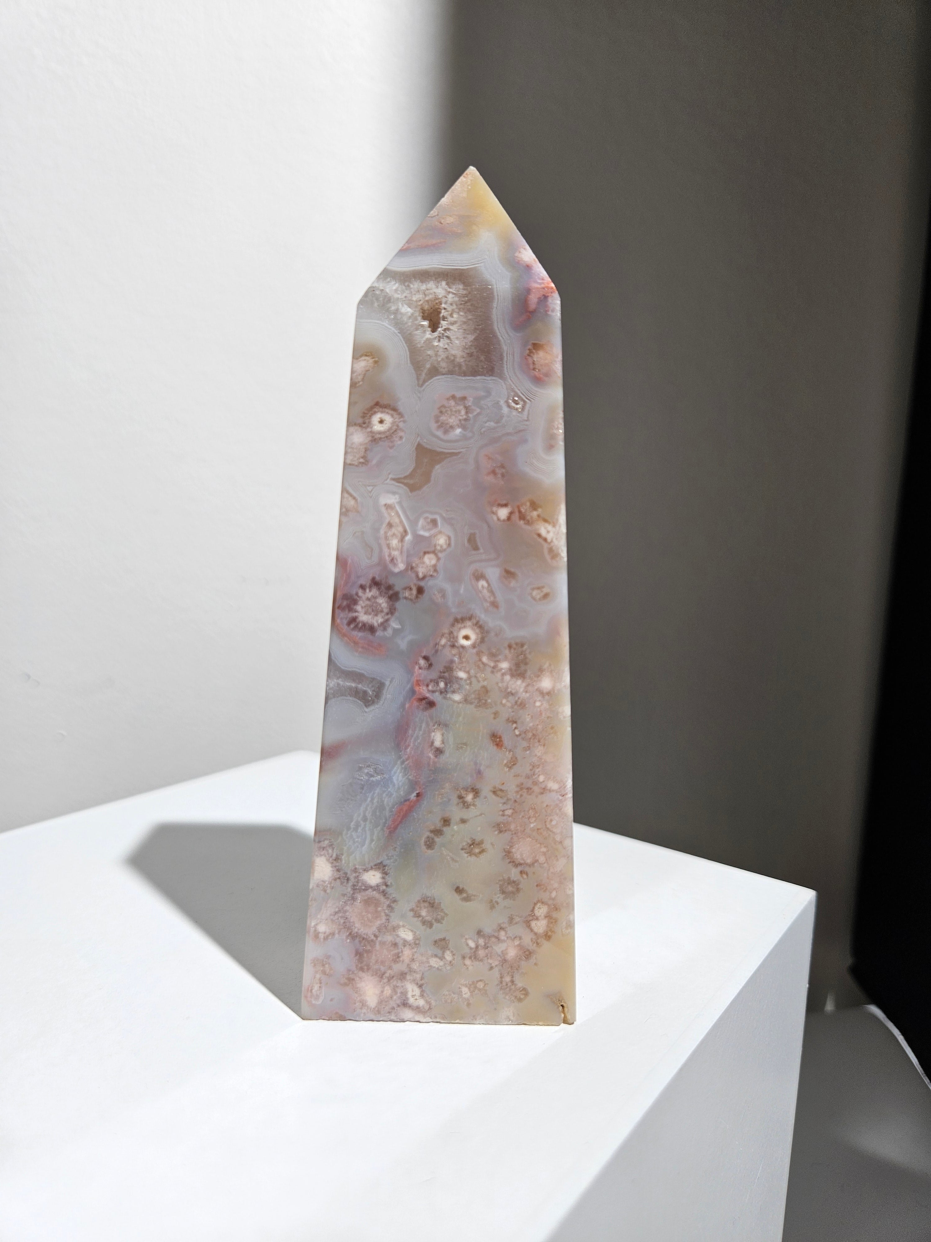 Flower Agate Tower 008