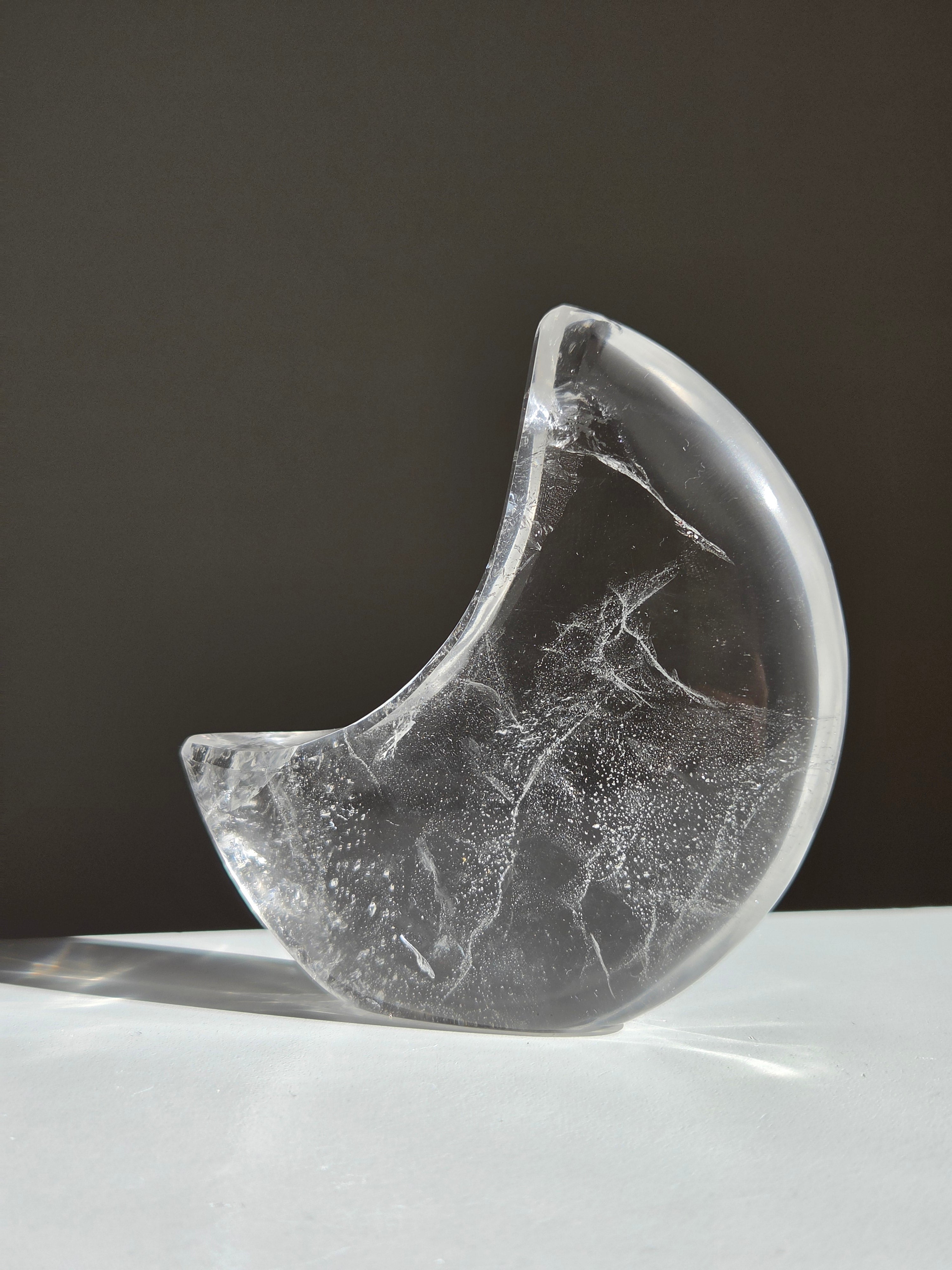 Himalayan Quartz Standing Moon 002