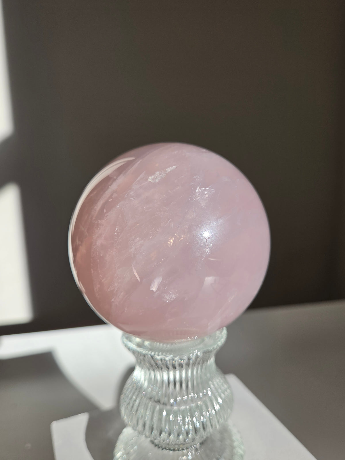 Rose Quartz Sphere 031