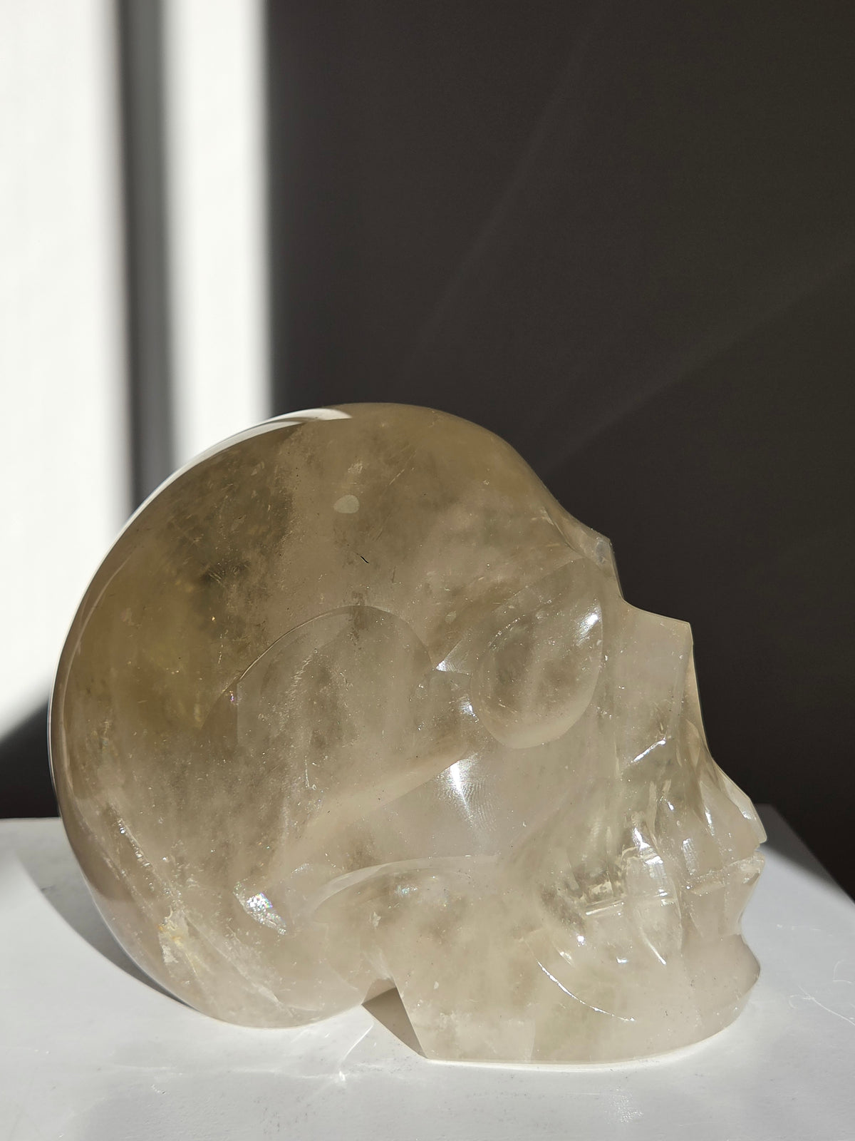 Citrine Statement Skull