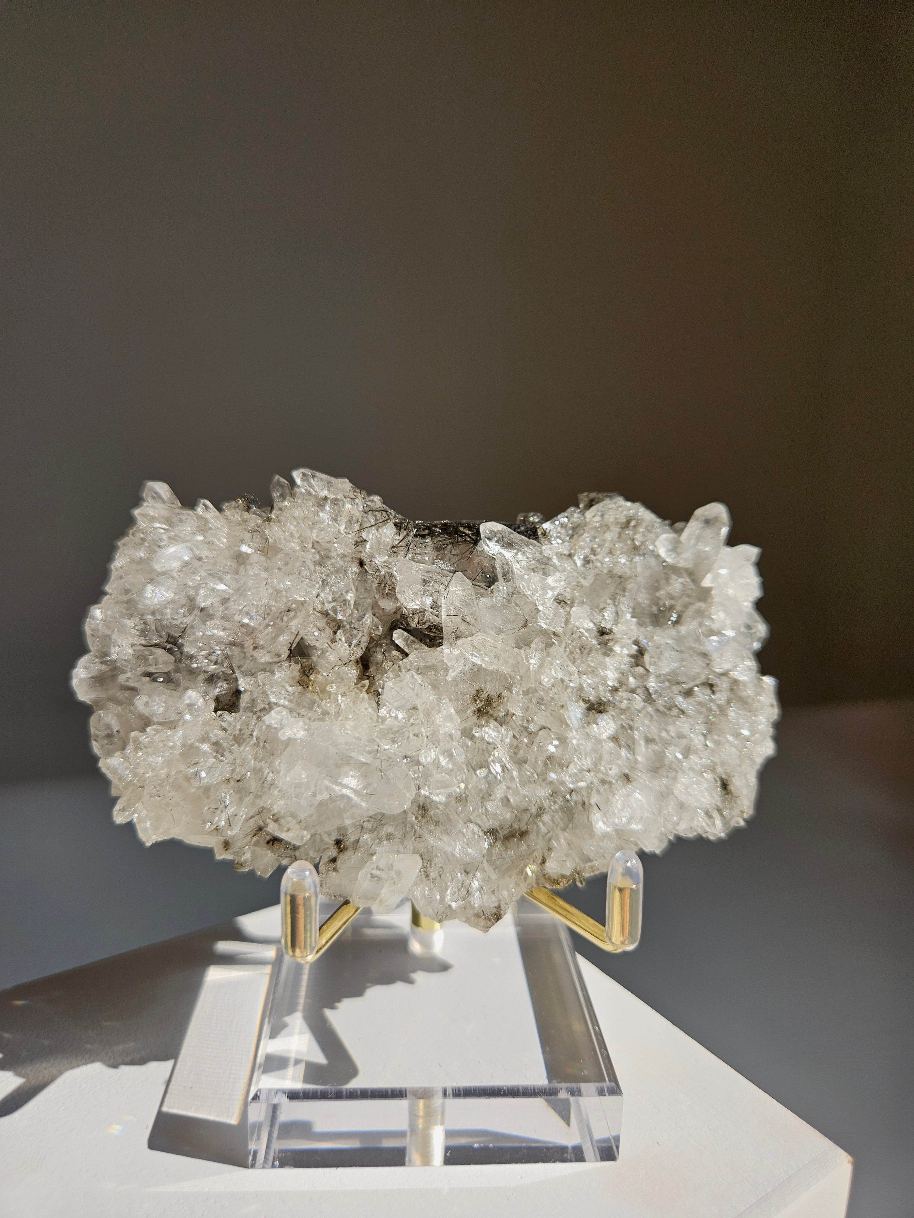Black Tourmaline in Quartz 011