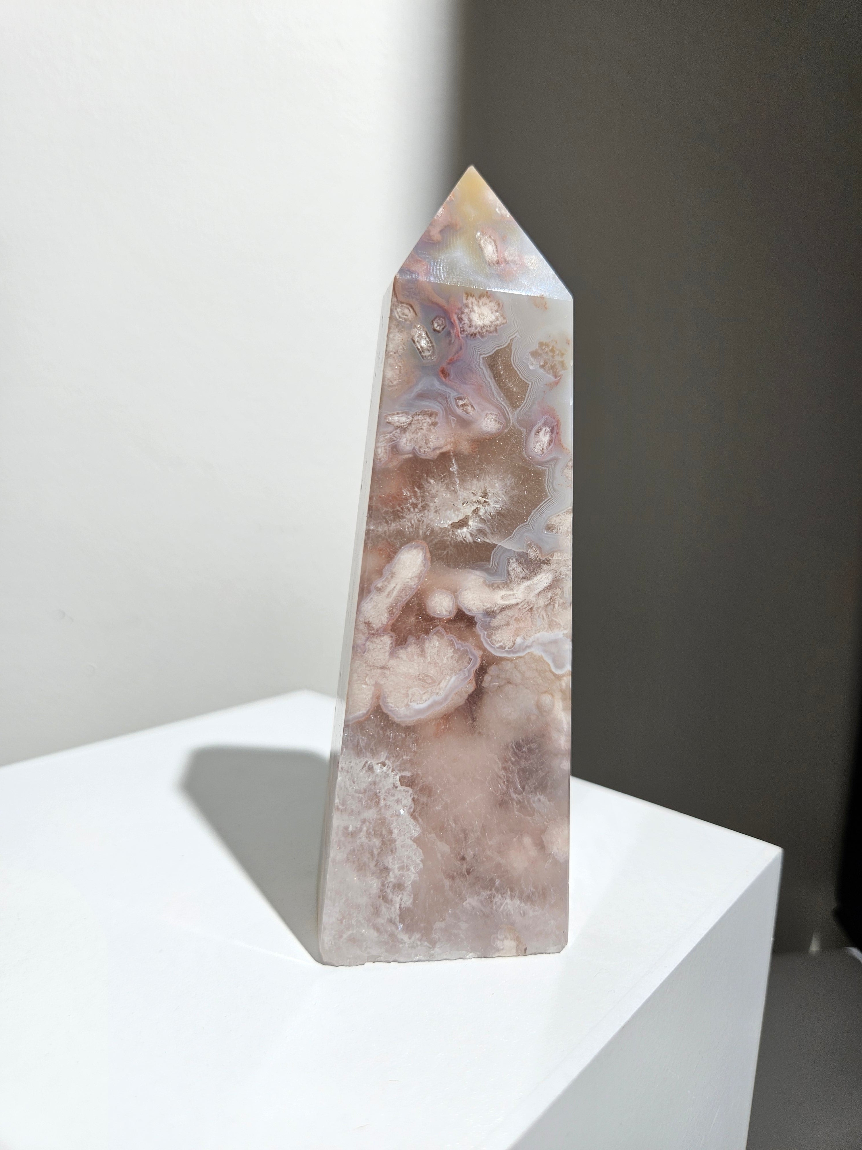 Flower Agate Tower 008