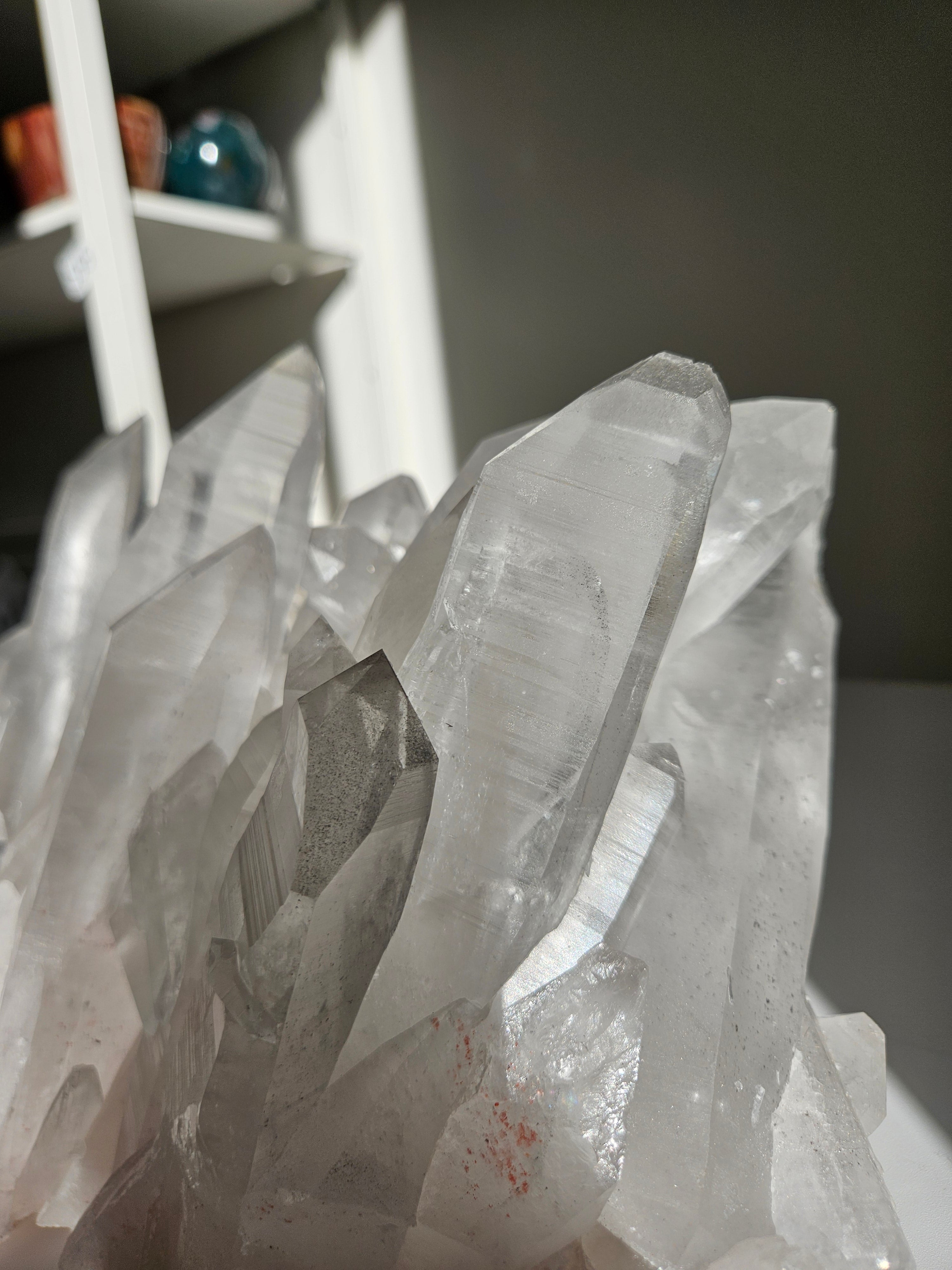 Lemurian Quartz Cluster 002