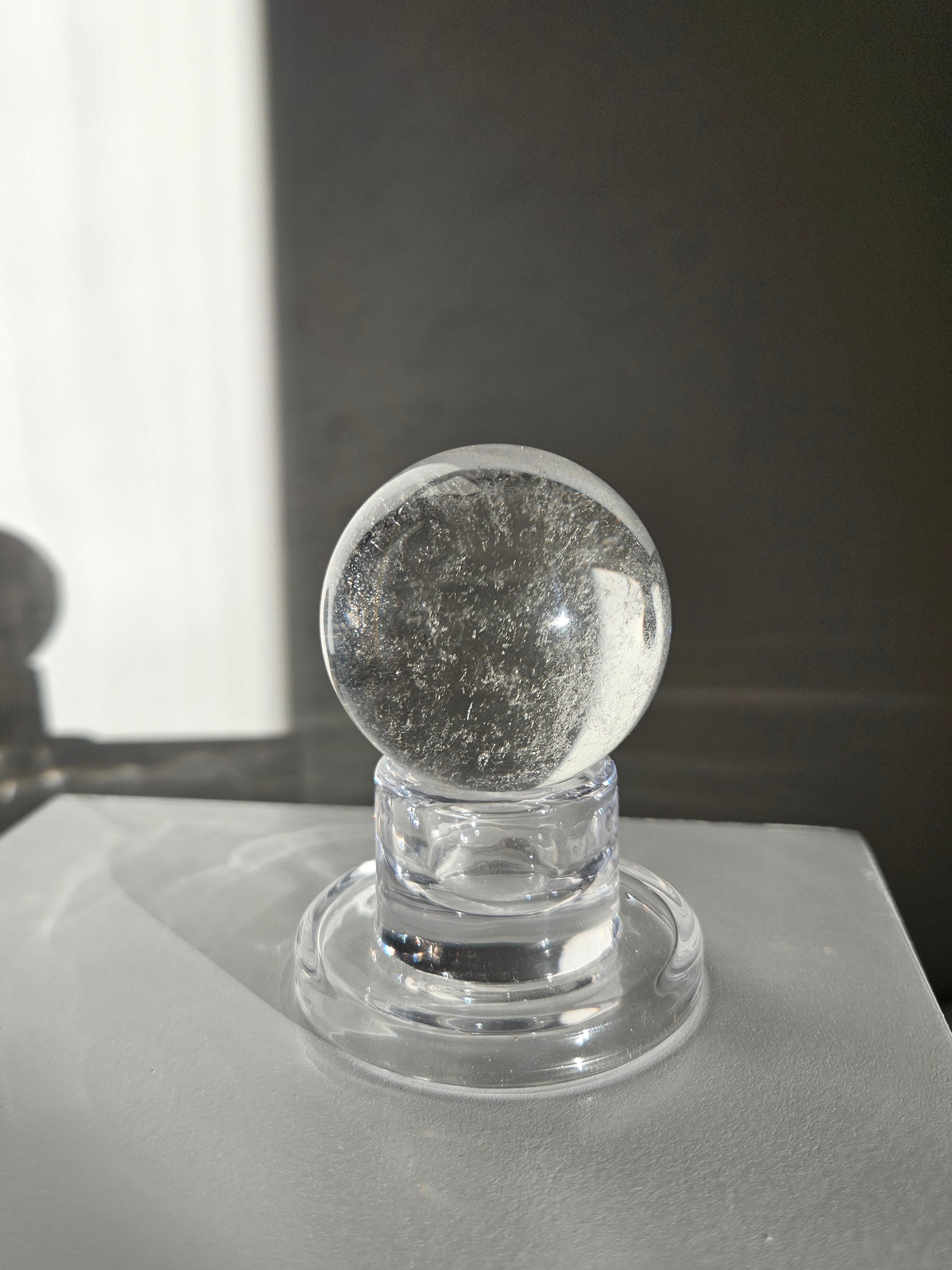 Lemurian Quartz Sphere 013