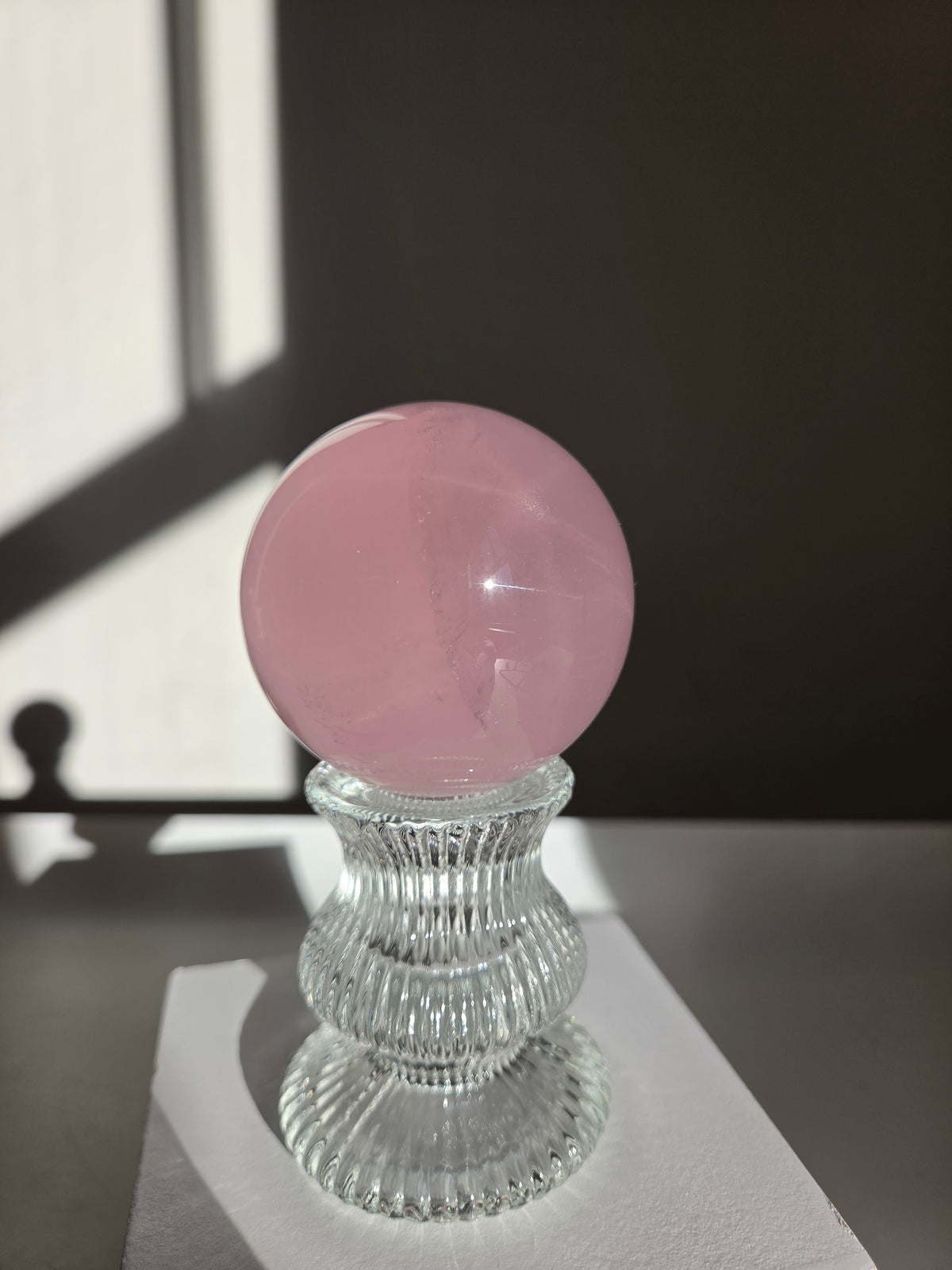 Rose Quartz Sphere 025