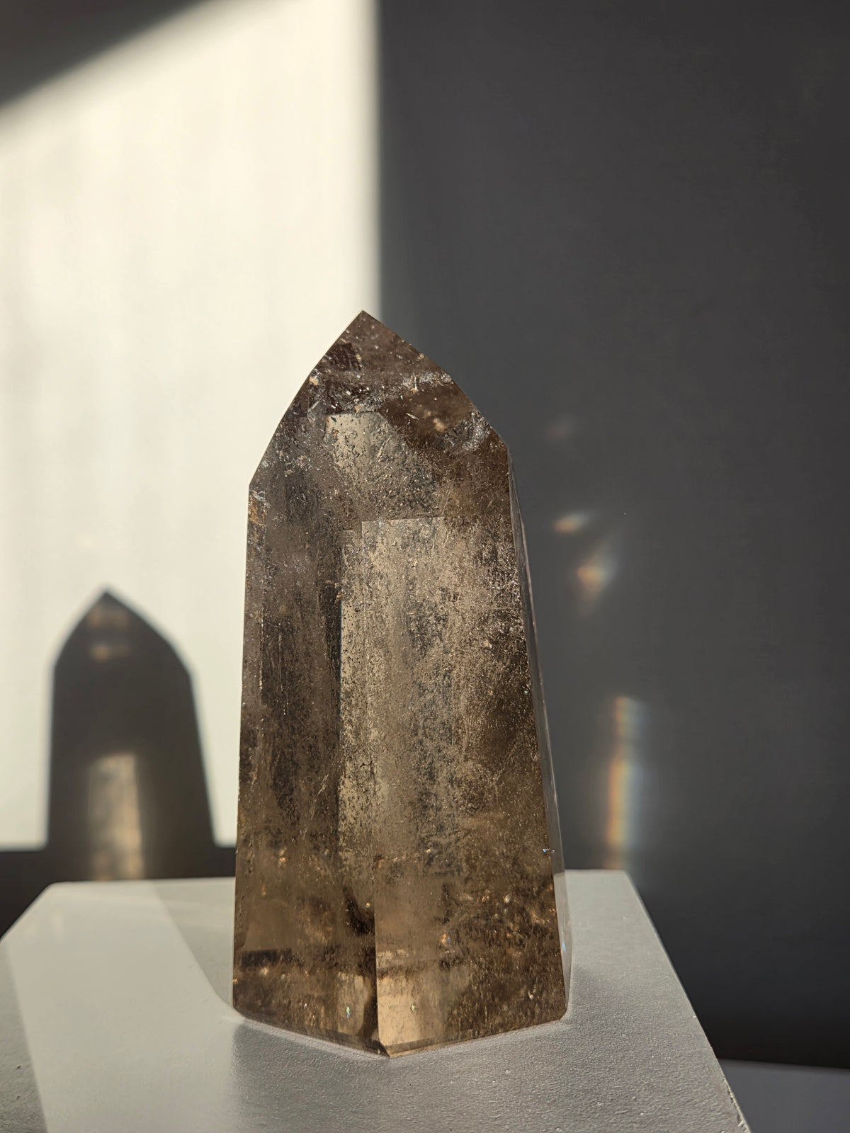 Smoky Quartz Tower 027