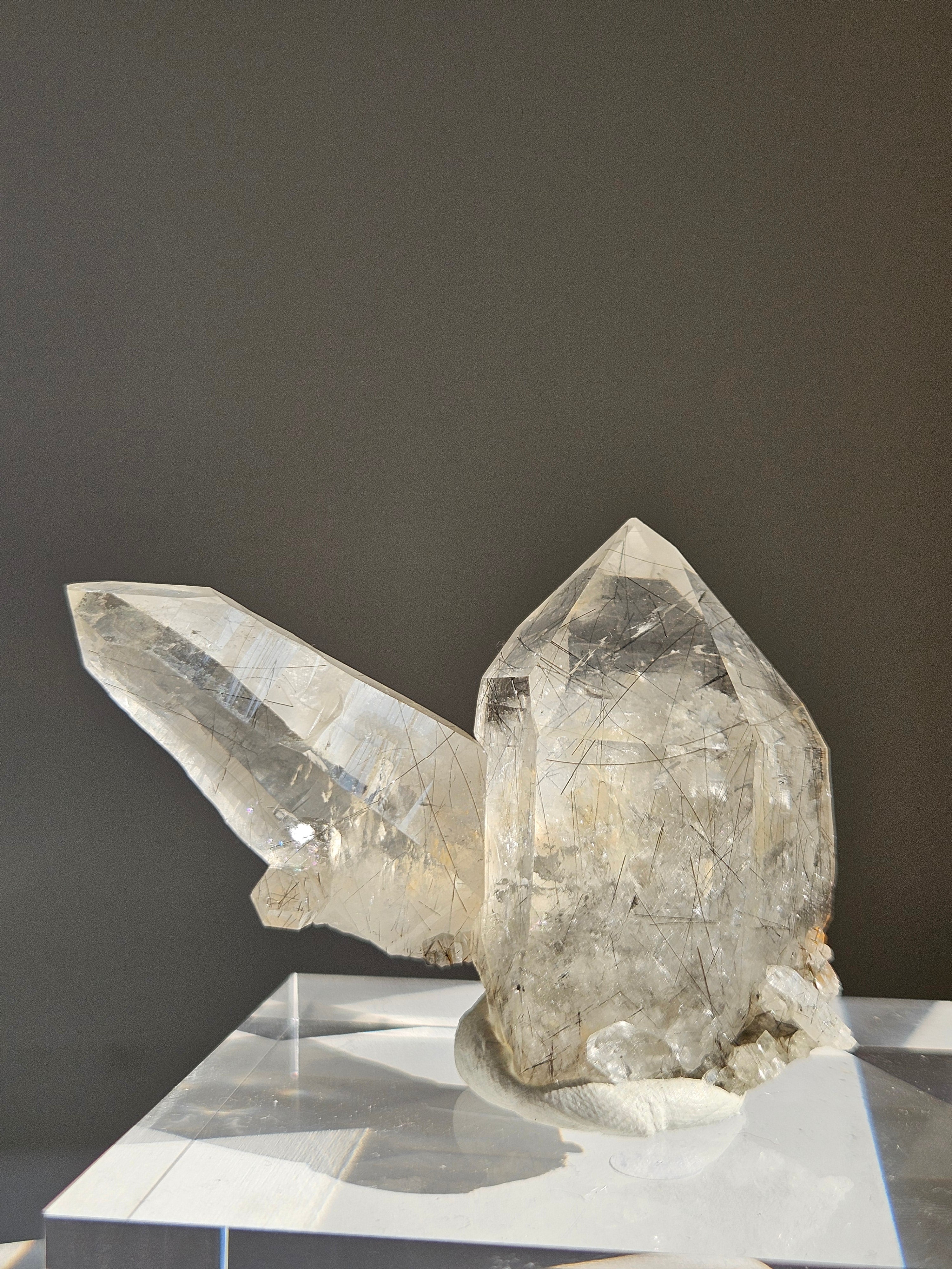 Black Tourmaline in Quartz 010