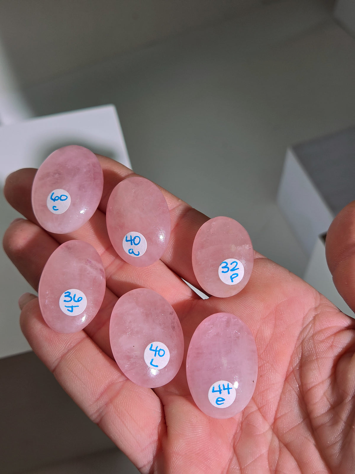 Pink Morganite Mini Palmstone