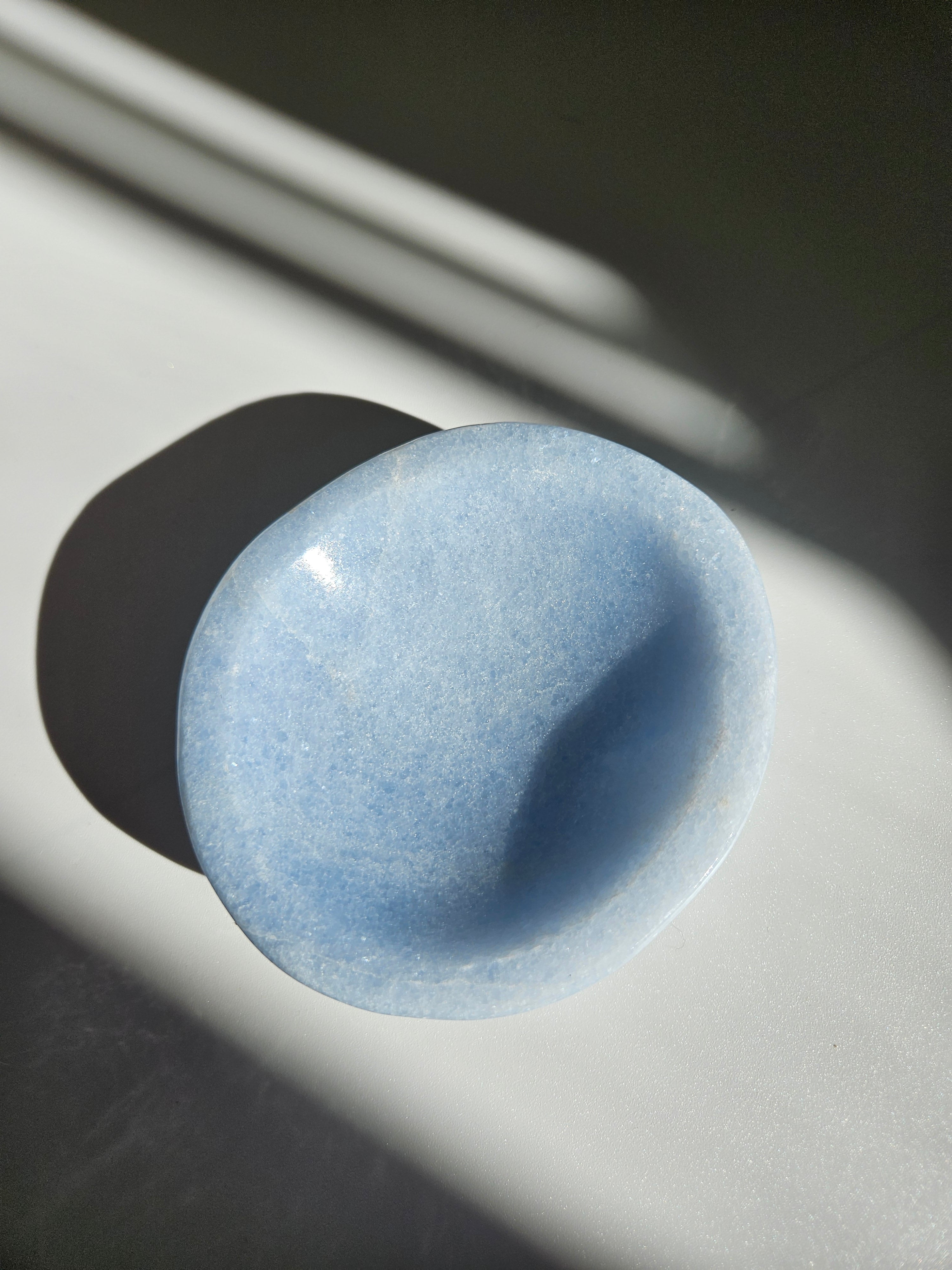 Blue Calcite Bowl 005