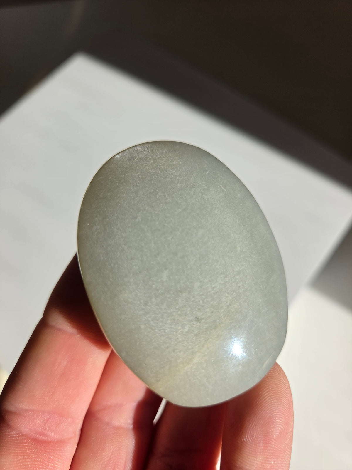 Green Moonstone Palmstone 001